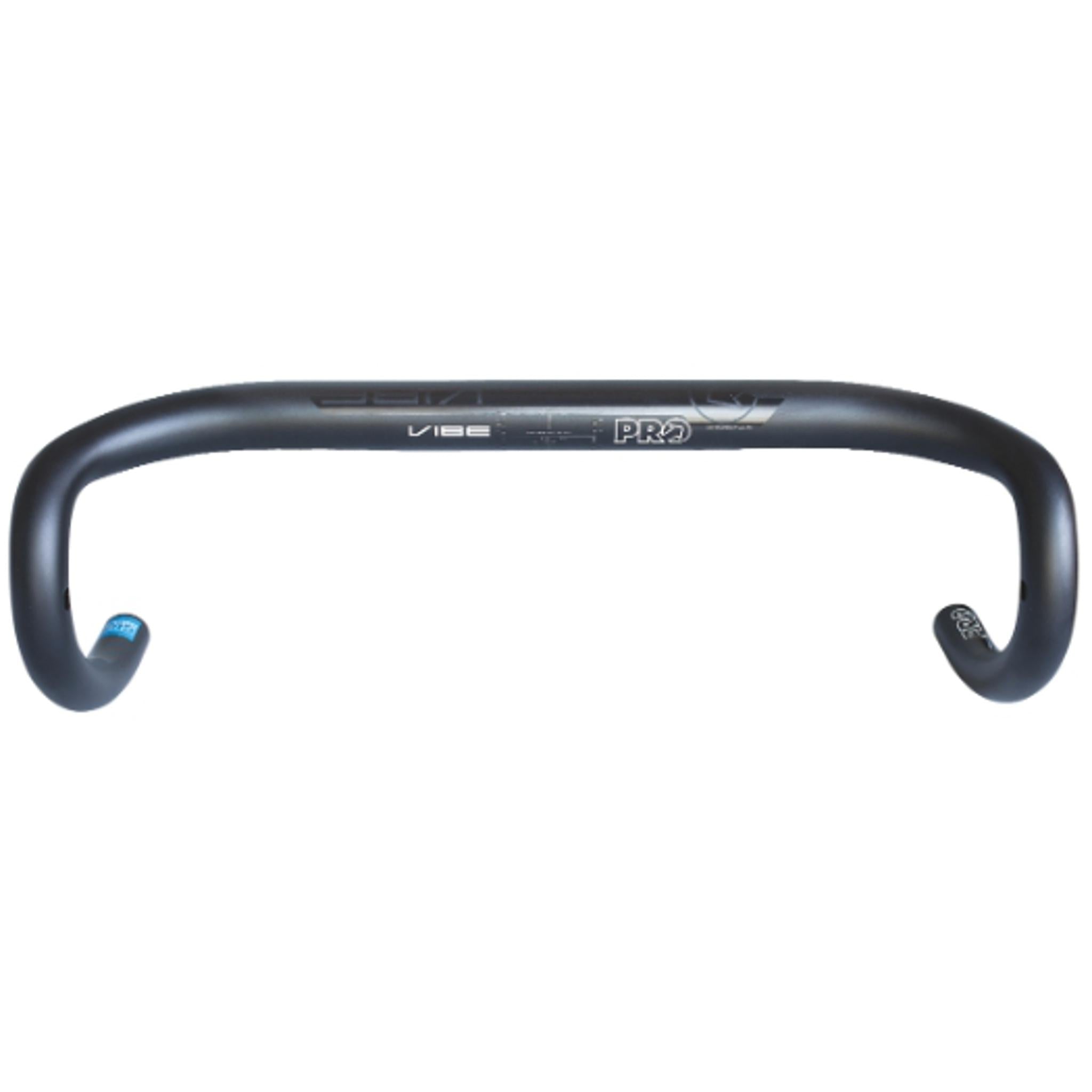 PRO Vibe Compact Alloy Road Handlebar 38/31.8mm Black