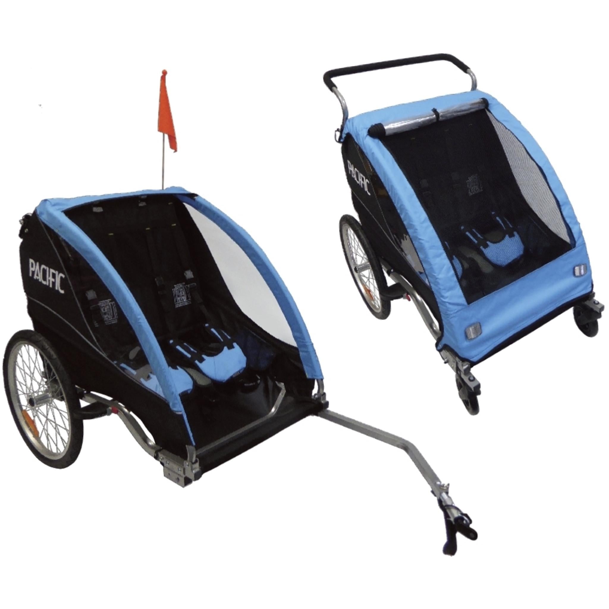 Pacific Double Deluxe 2 Child Trailer