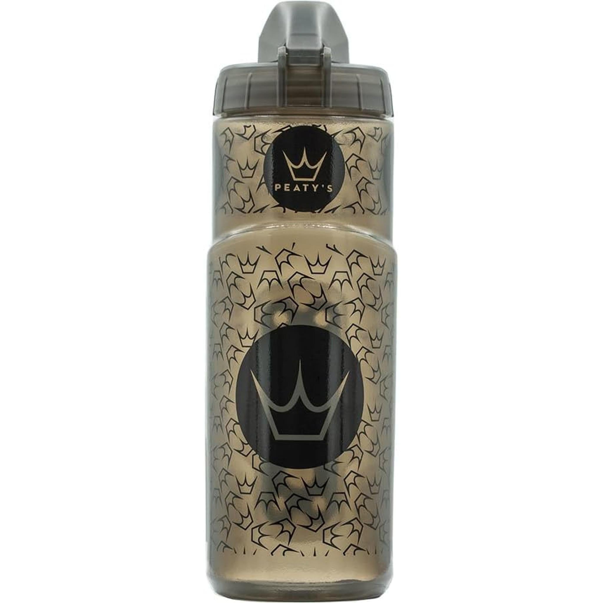Peaty's x Fidlock Lockin Bottle 600ml Logo/Smoke