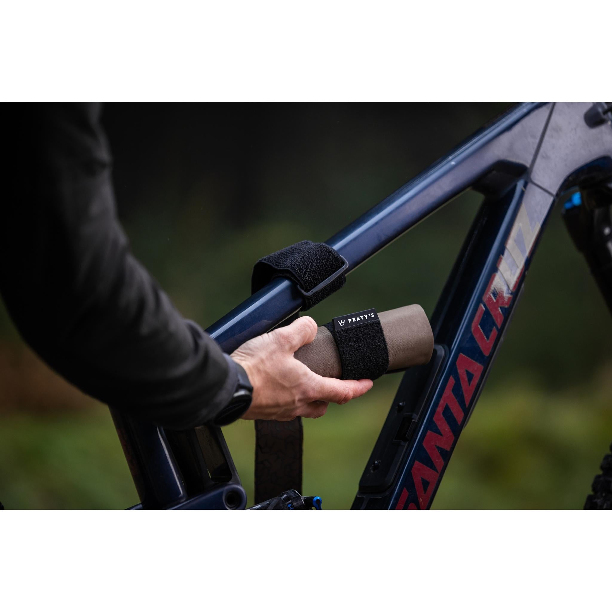 Peatys Holdfast Trail Tool Wrap Slate Grey