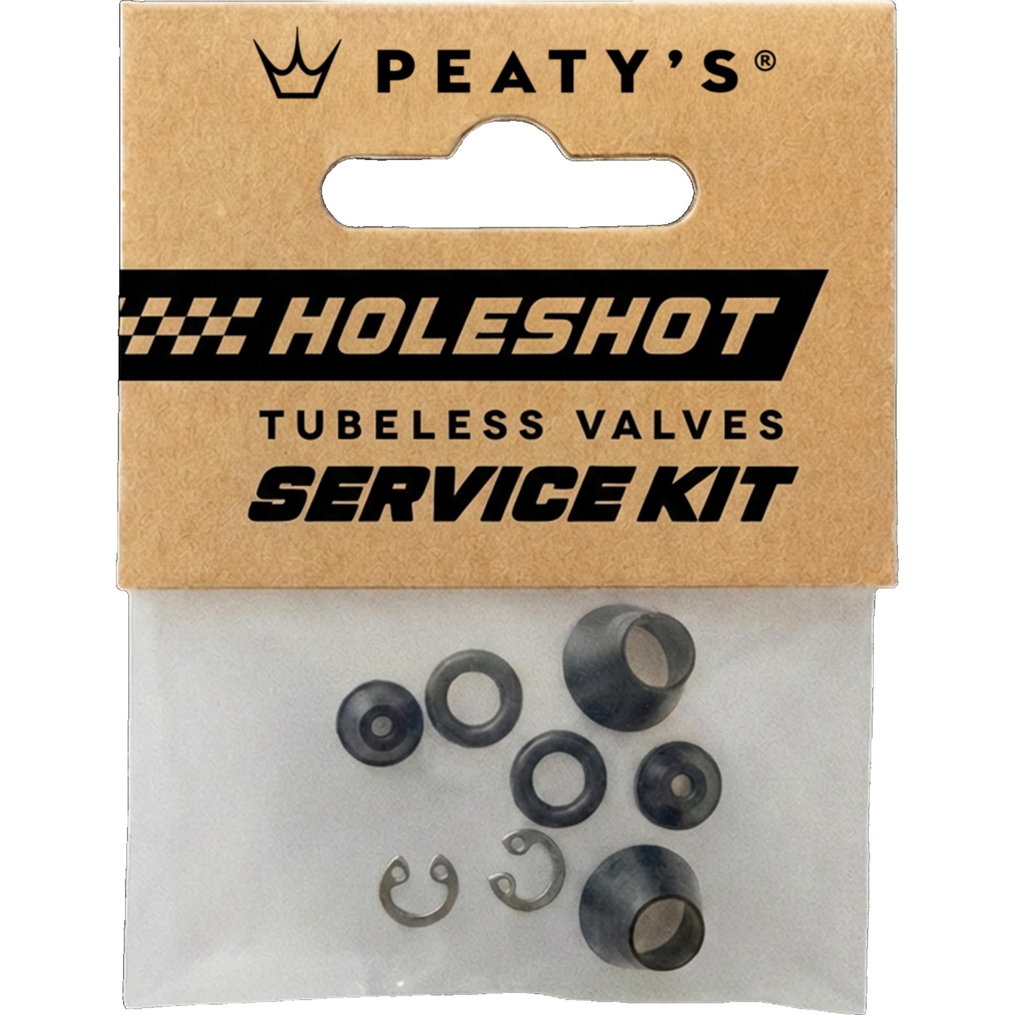 Peatys Holeshot Fast Flow Tubeless Valve Service Kit