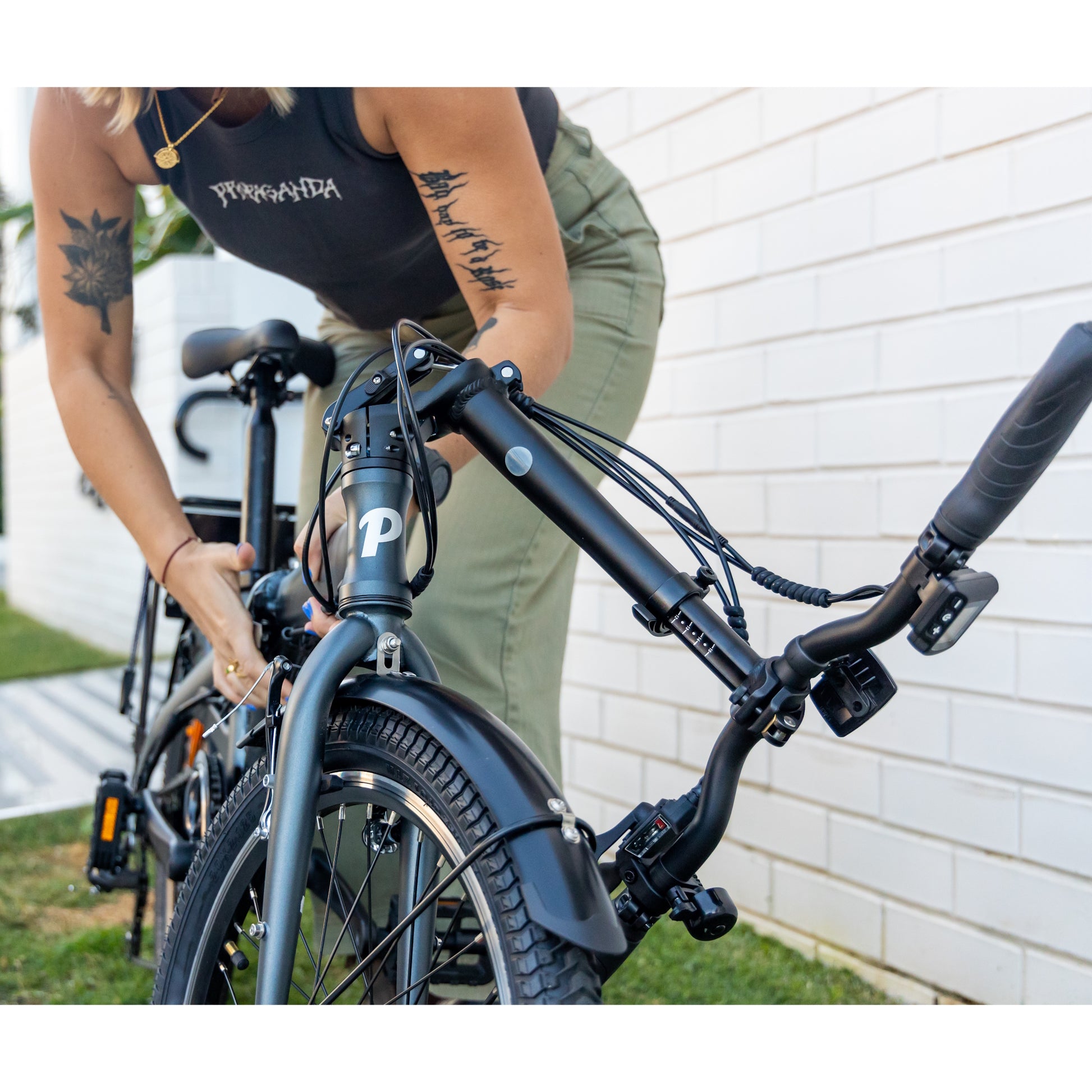Pedal Dynamo 3 Electric Folding Bike Charcoal – 99 Bikes