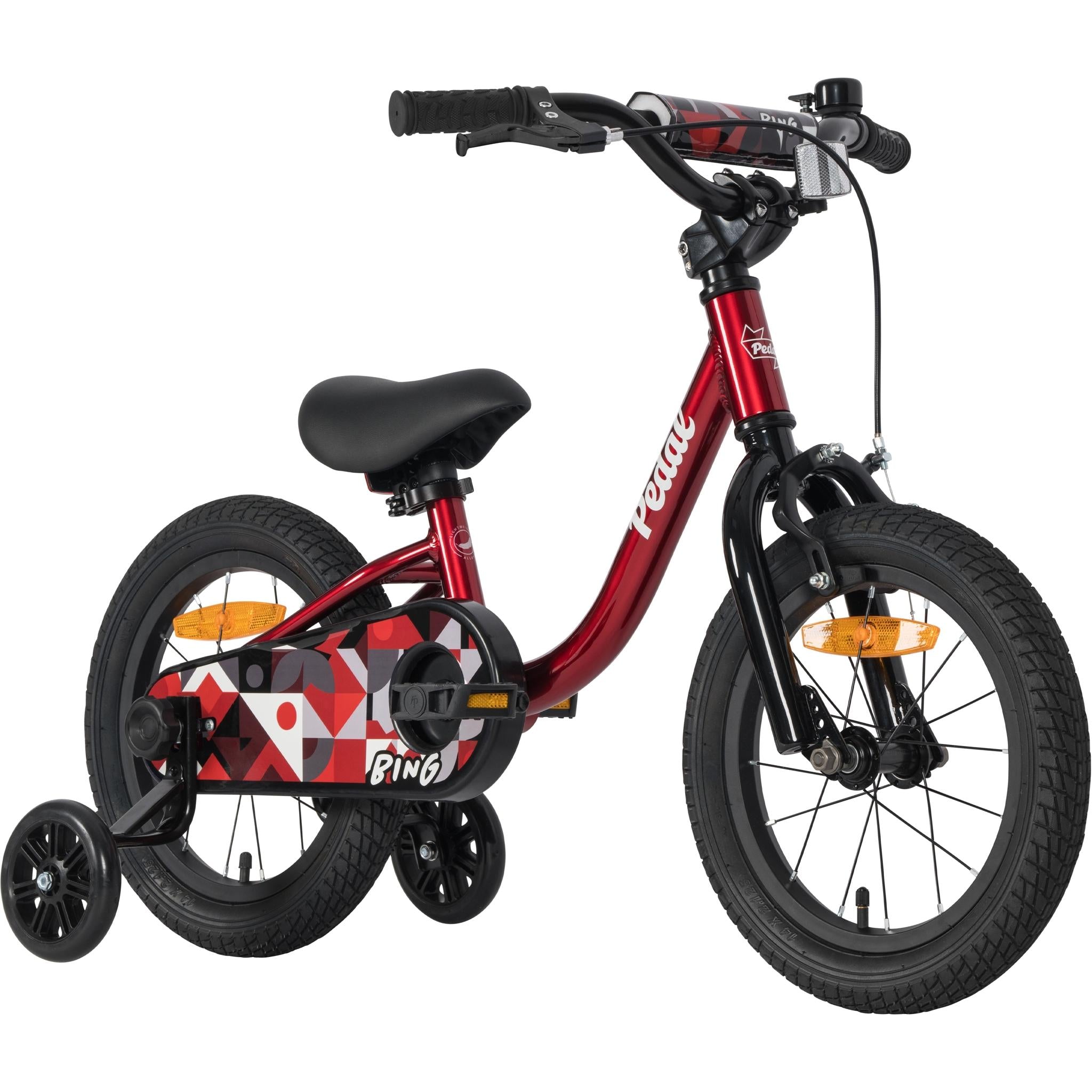 Pedal Bing 14'' Kids Bike Red/Black