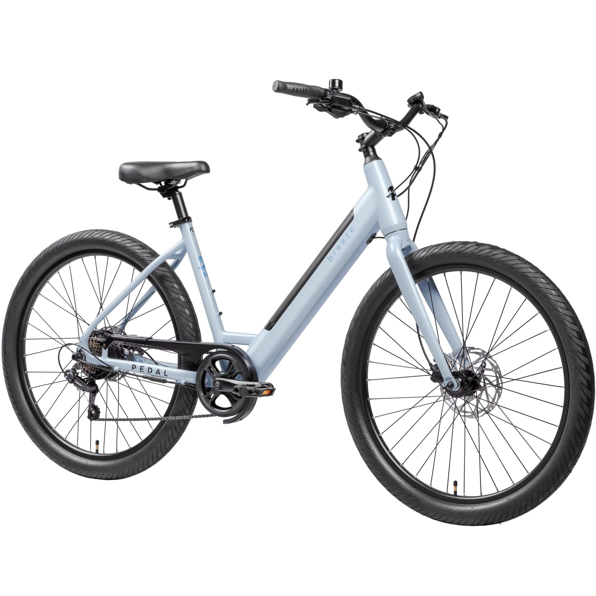 Pedal Breeze ST E4 Electric Cruiser Bike Gloss Pearl White