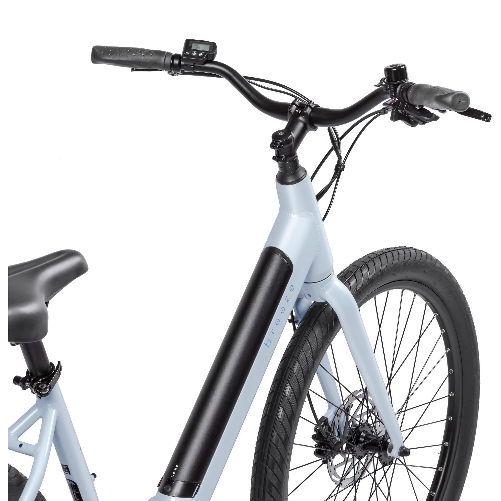 Pedal Breeze ST E4 Electric Cruiser Bike Gloss Pearl White