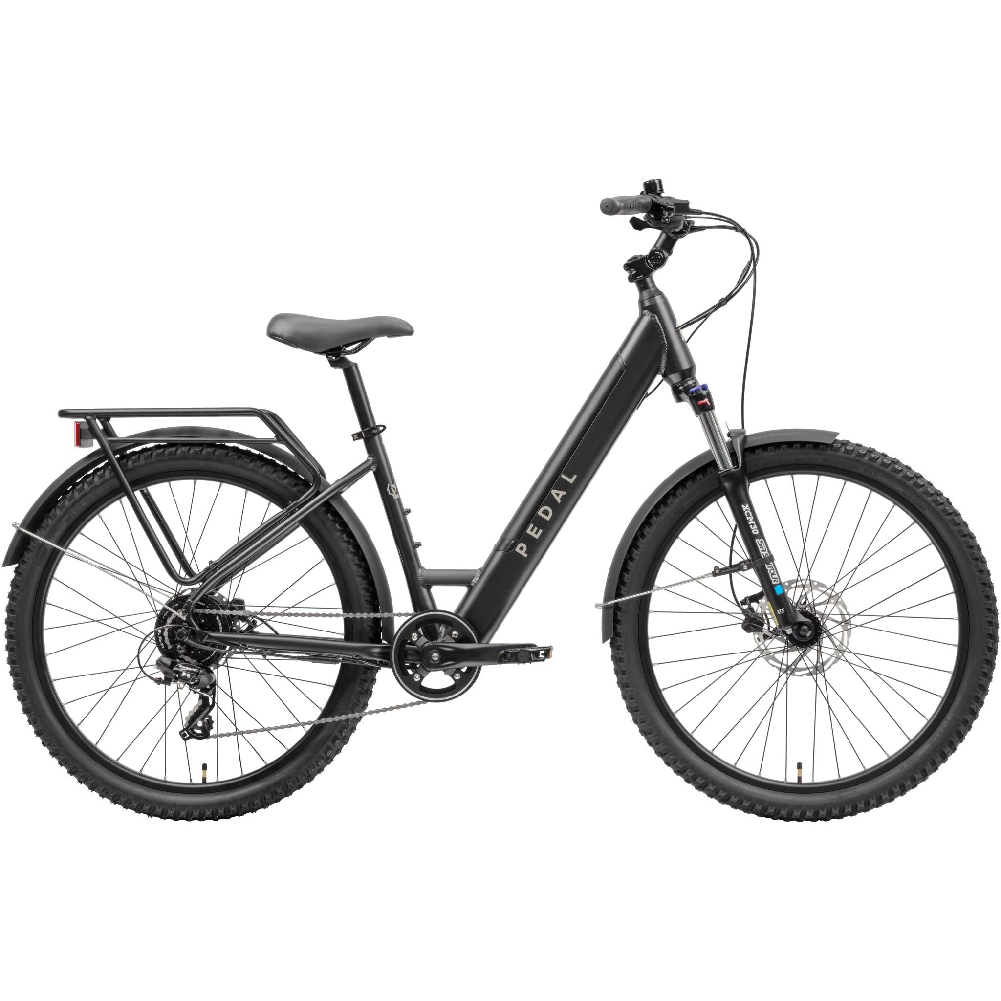 Pedal Coyote 3 ST Tour Electric Hardtail Mountain Bike Satin Black