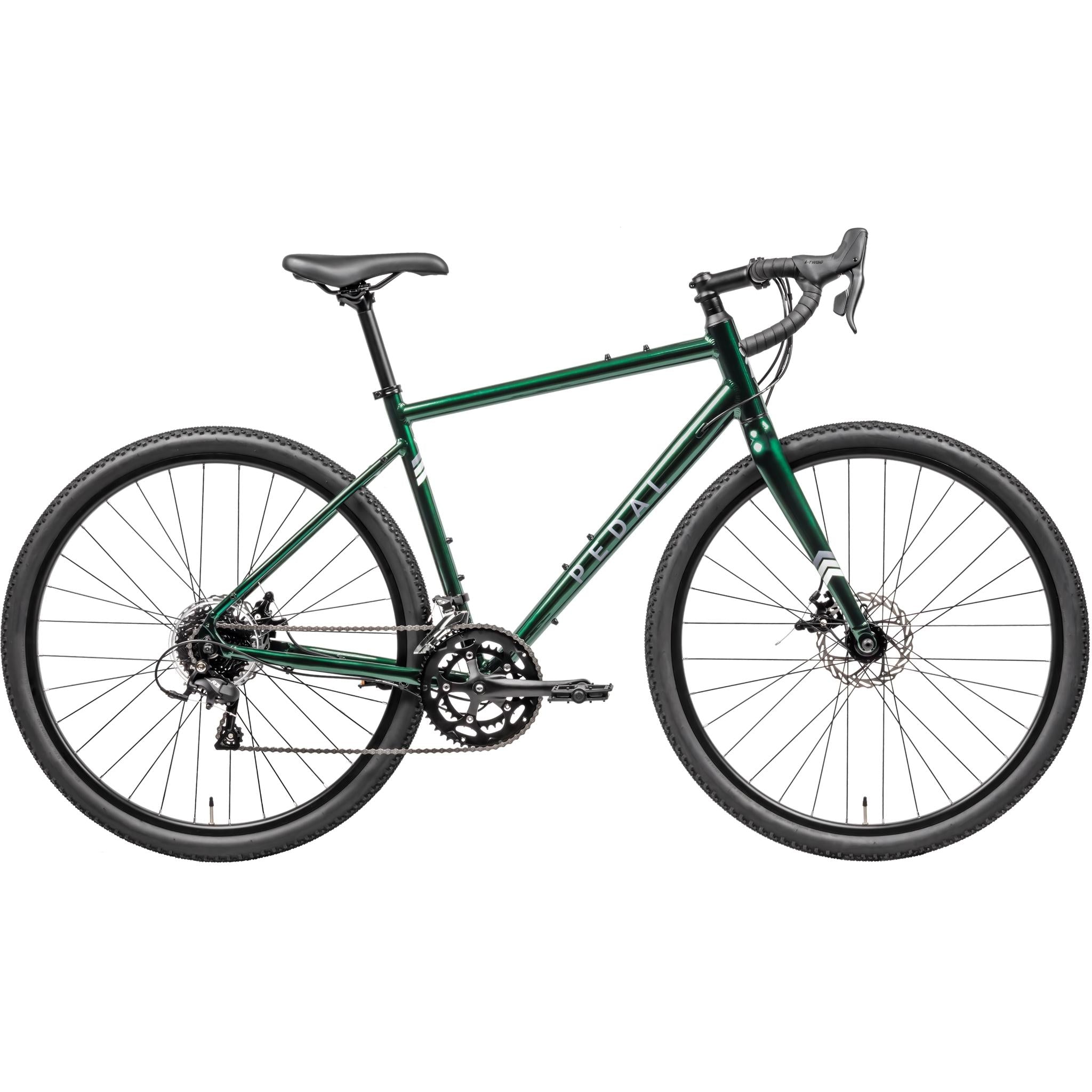 Pedal Raider DB Gravel Bike Green/Grey