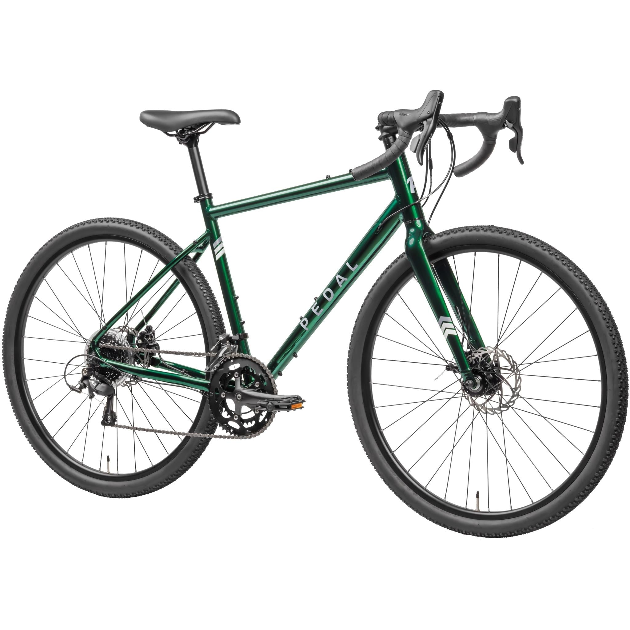 Pedal Raider DB Gravel Bike Green/Grey