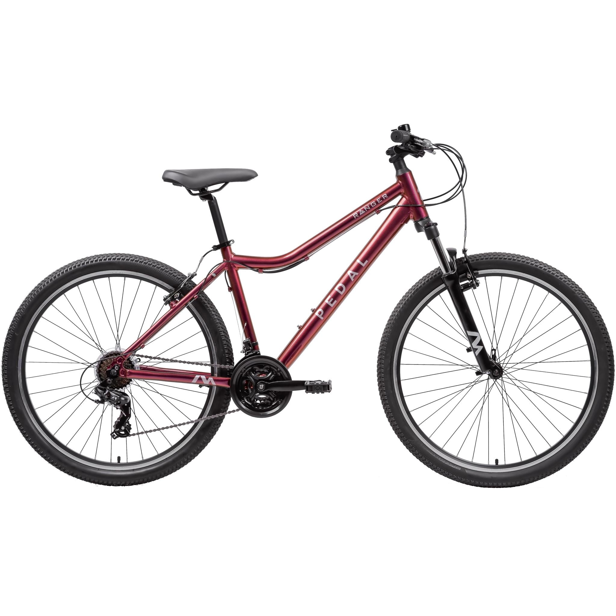 Pedal Ranger 4 Trapeze Mountain Bike Gloss Chilli – 99 Bikes