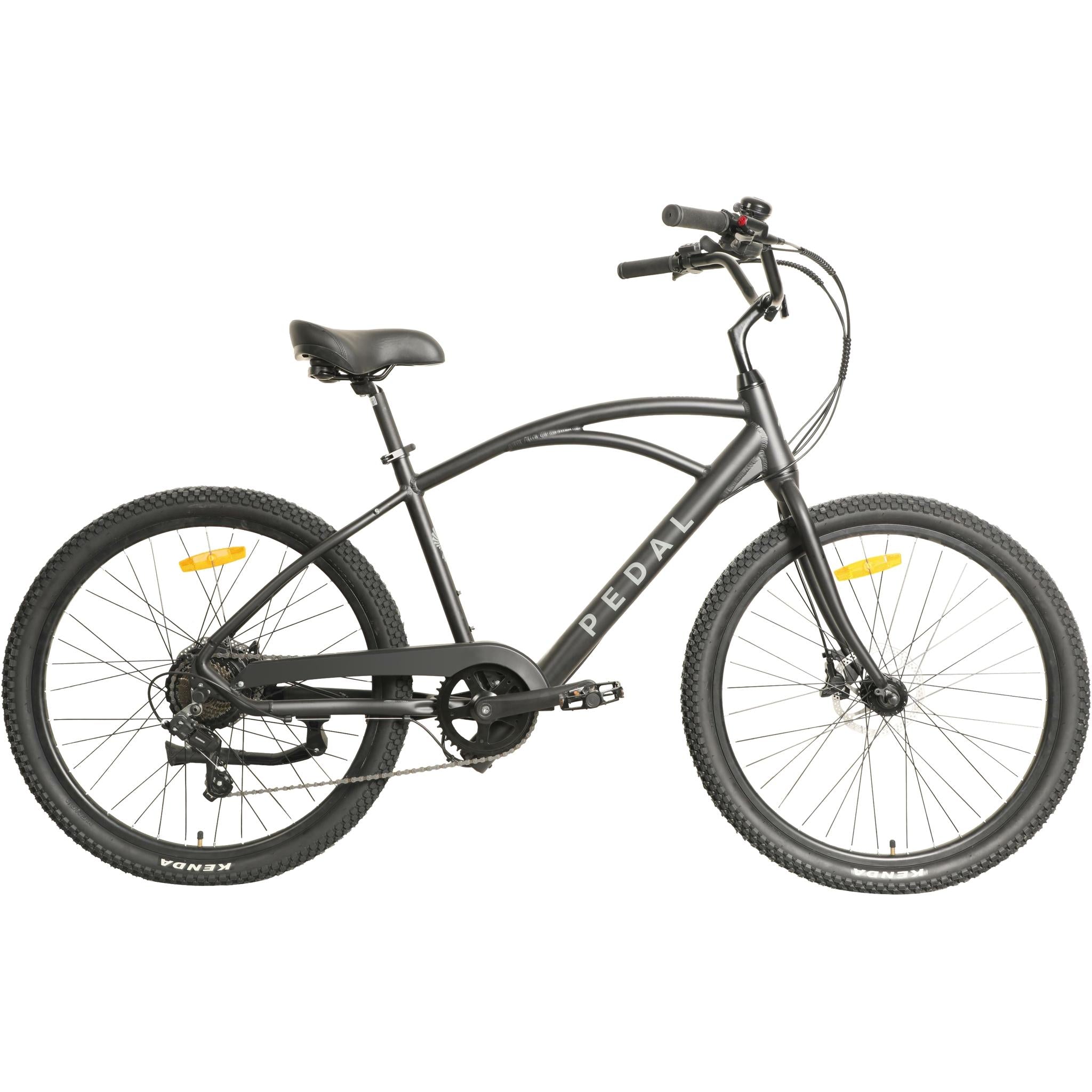 Pedal Seahawk SL Electric Cruiser Bike Satin Black