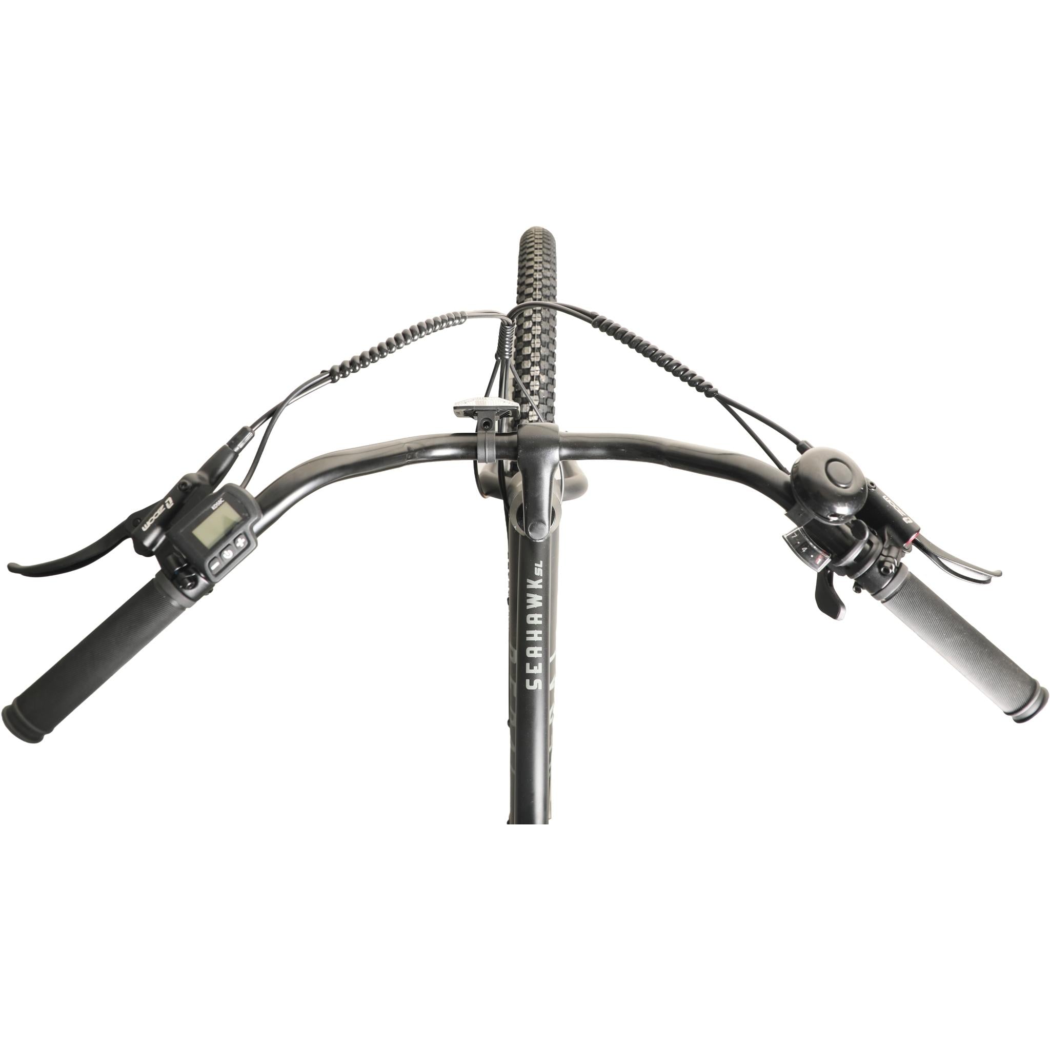 Pedal Seahawk SL Electric Cruiser Bike Satin Black