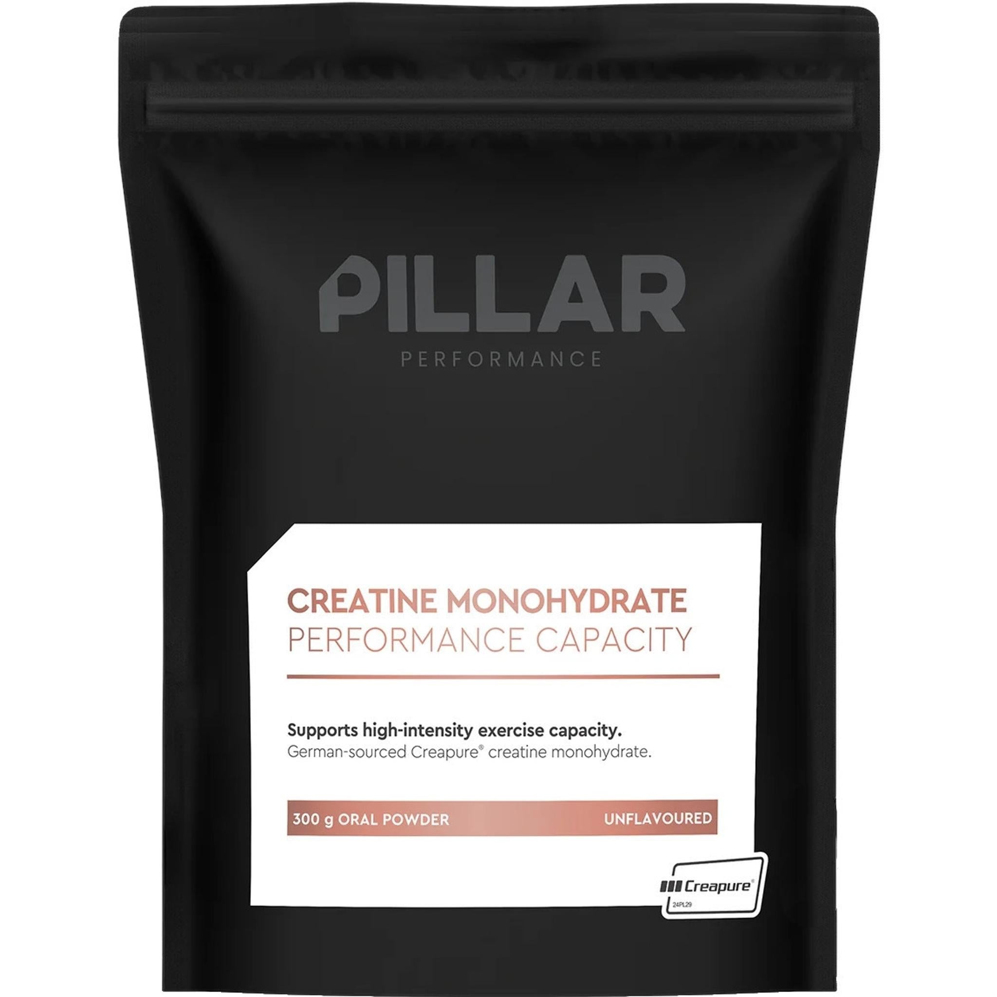 Pillar Performance Creatine Monohydrate - Performance Capacity Powder 300g Unflavoured