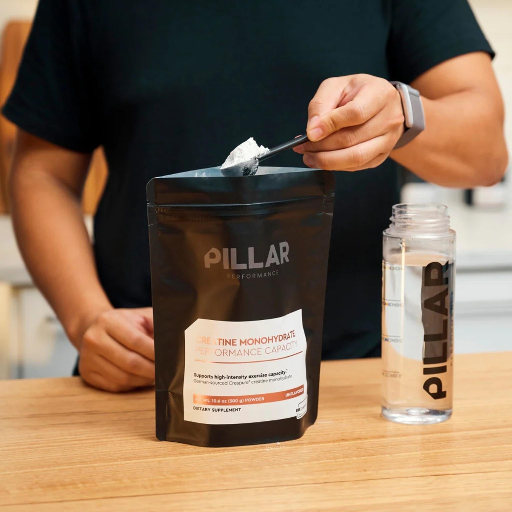 Pillar Performance Creatine Monohydrate - Performance Capacity Powder 300g Unflavoured