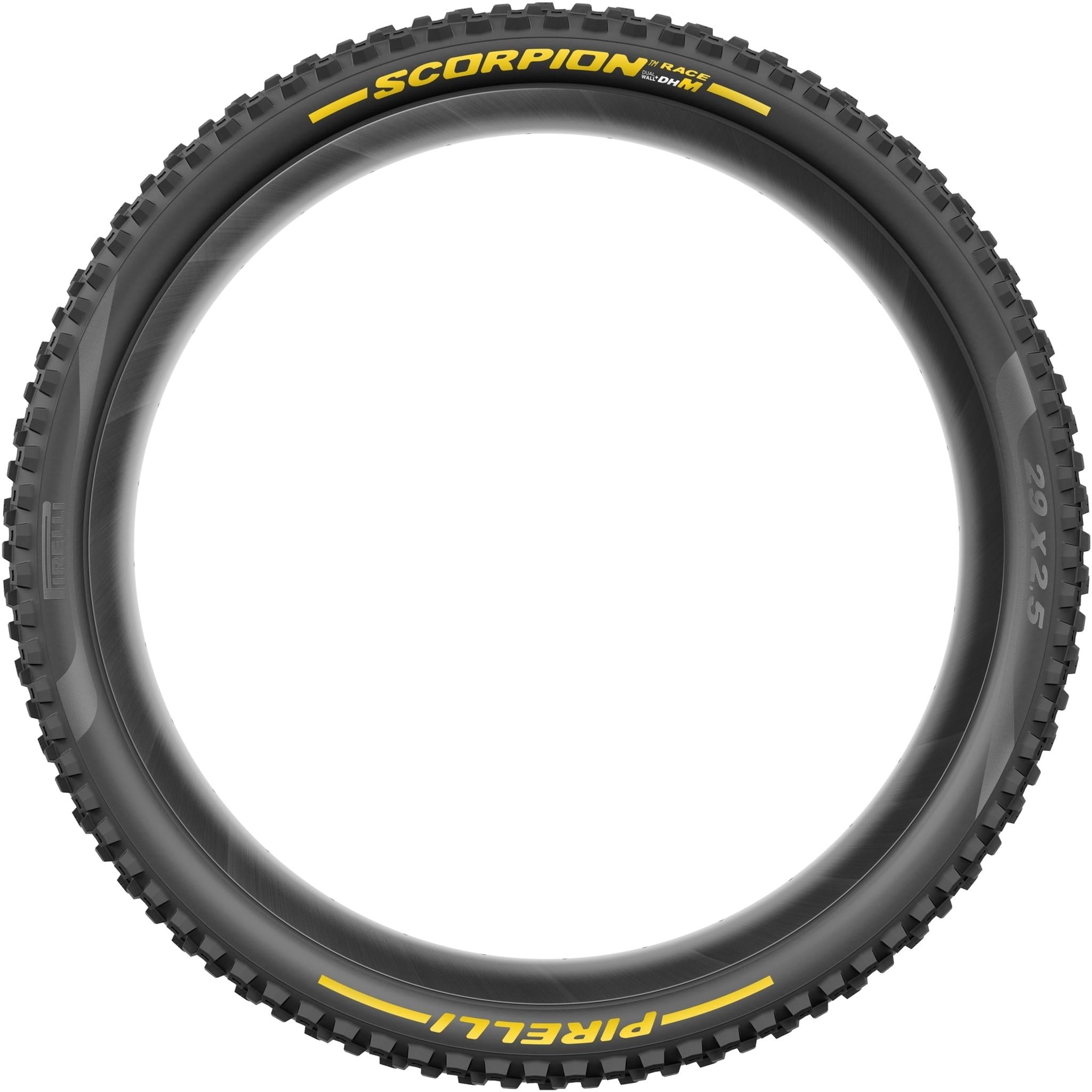Pirelli Scorpion Race DH M DualPly Folding MTB Tyre 27.5 x 2.50'' Black/Yellow
