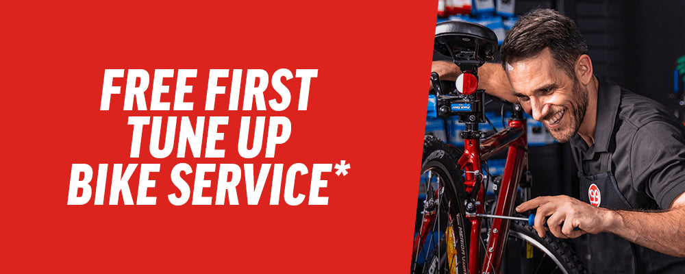 Free first tune up bike service*