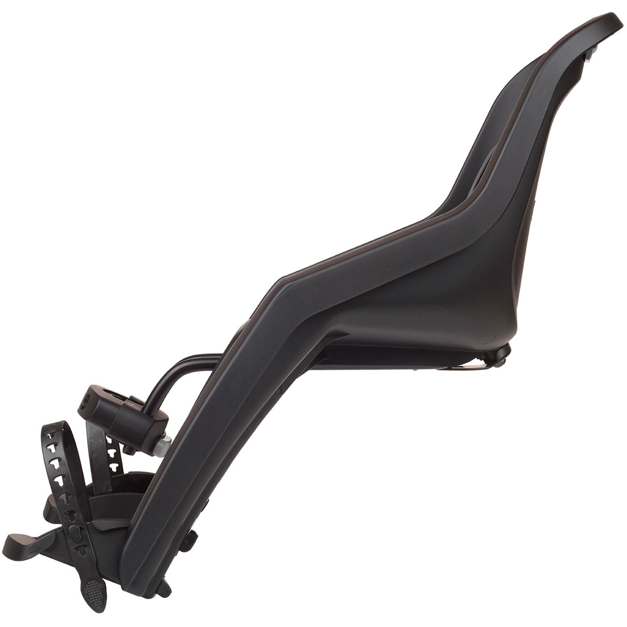 Polisport Bubbly Mini Evo Front Mounted Baby Seat Black/Dark Grey