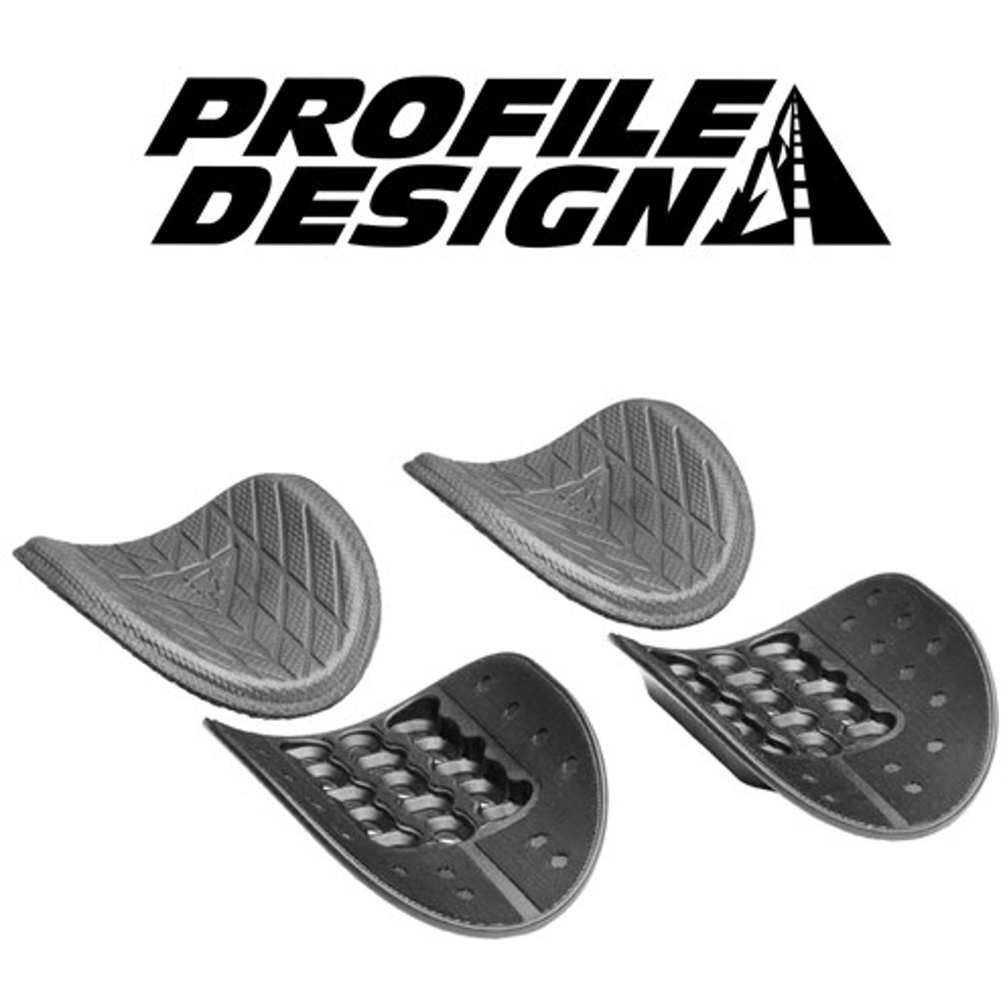 Profile Design Ergo+ Aerobar Armrest Kit 124mm Black