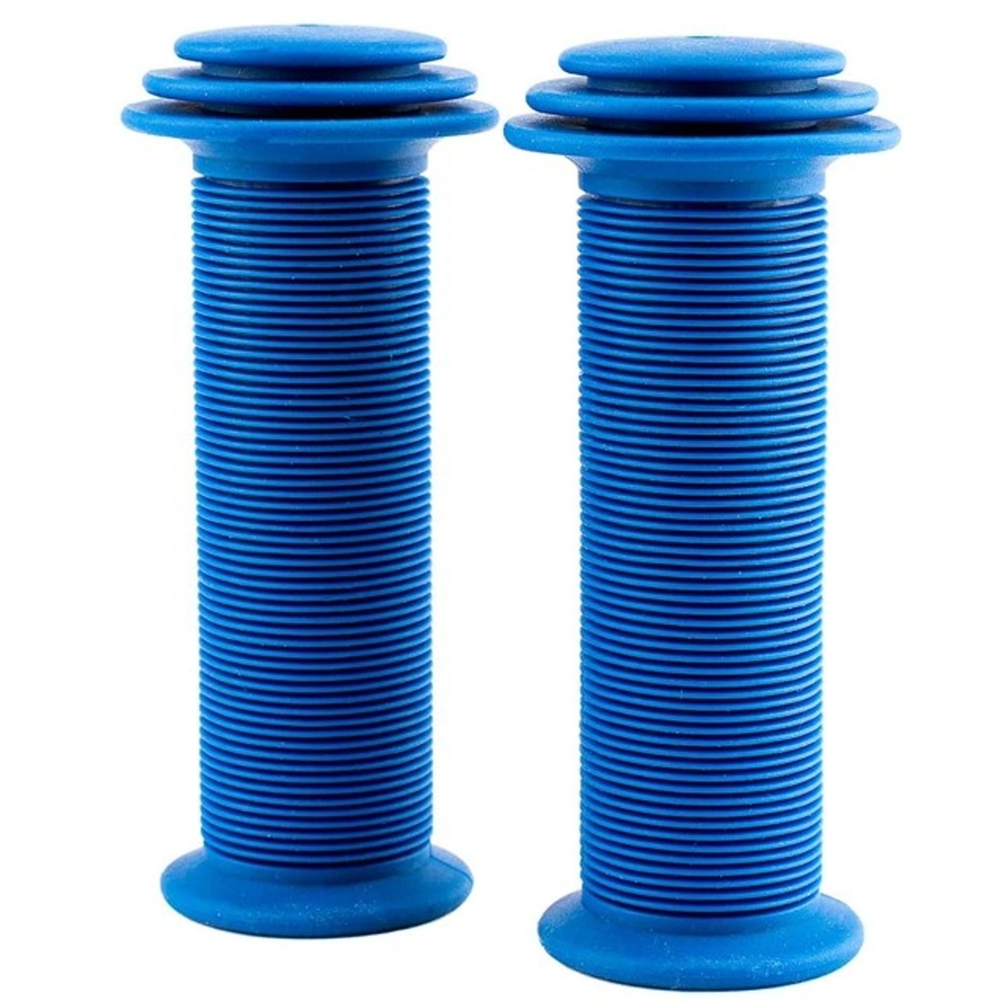 Rascal Kids Bike Mushroom Grips 100mm Blue