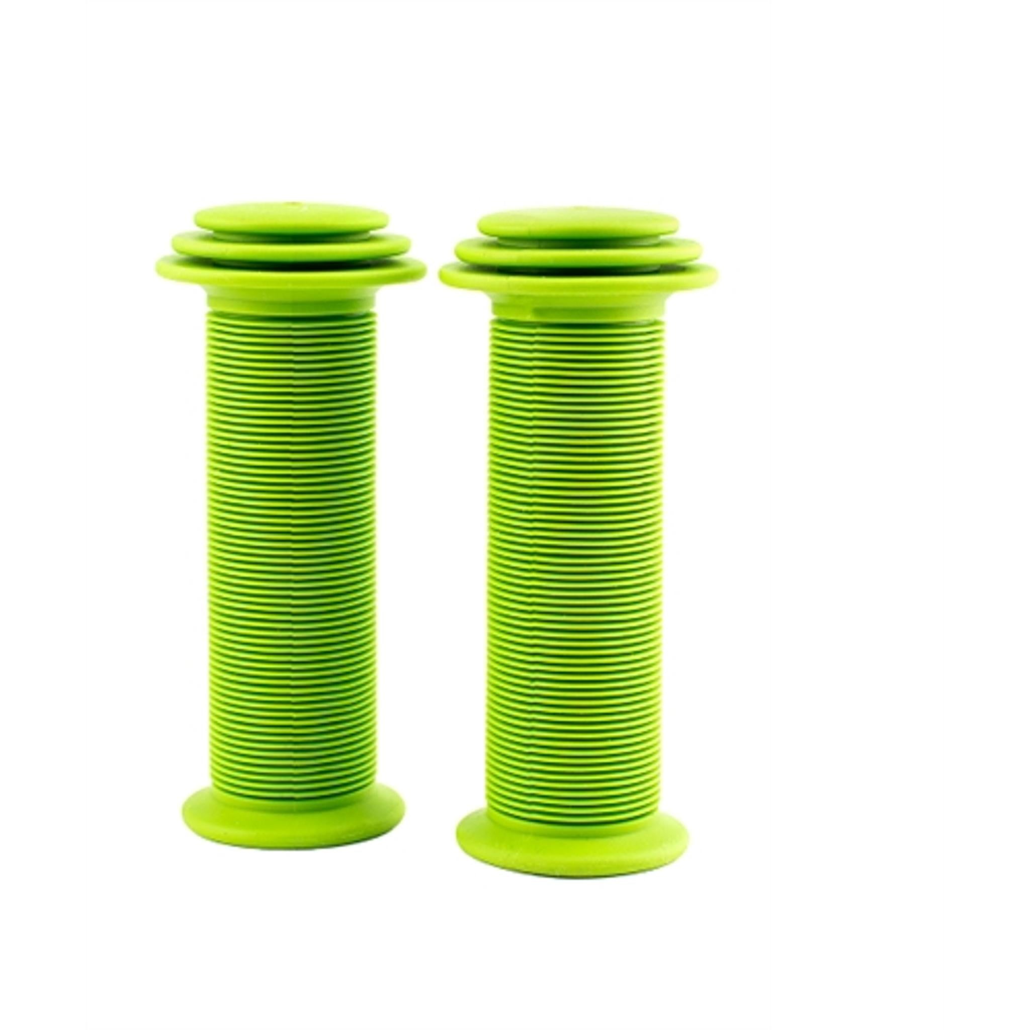 Rascal Kids Bike Mushroom Grips 100mm Green