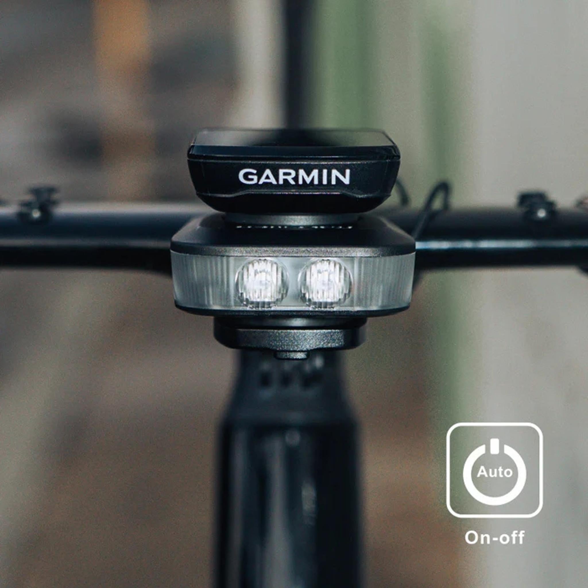 RAVEMEN FR500 500 Lumen Fietskoplamp voor Nachtelijk Fietsen, Compatibel met Garmin/Wahoo Fietscomputers, 6 Modi USB-C Automatisch aan/uit IPX6 Waterdicht geschikt voor racefietsen en stadsfietsen