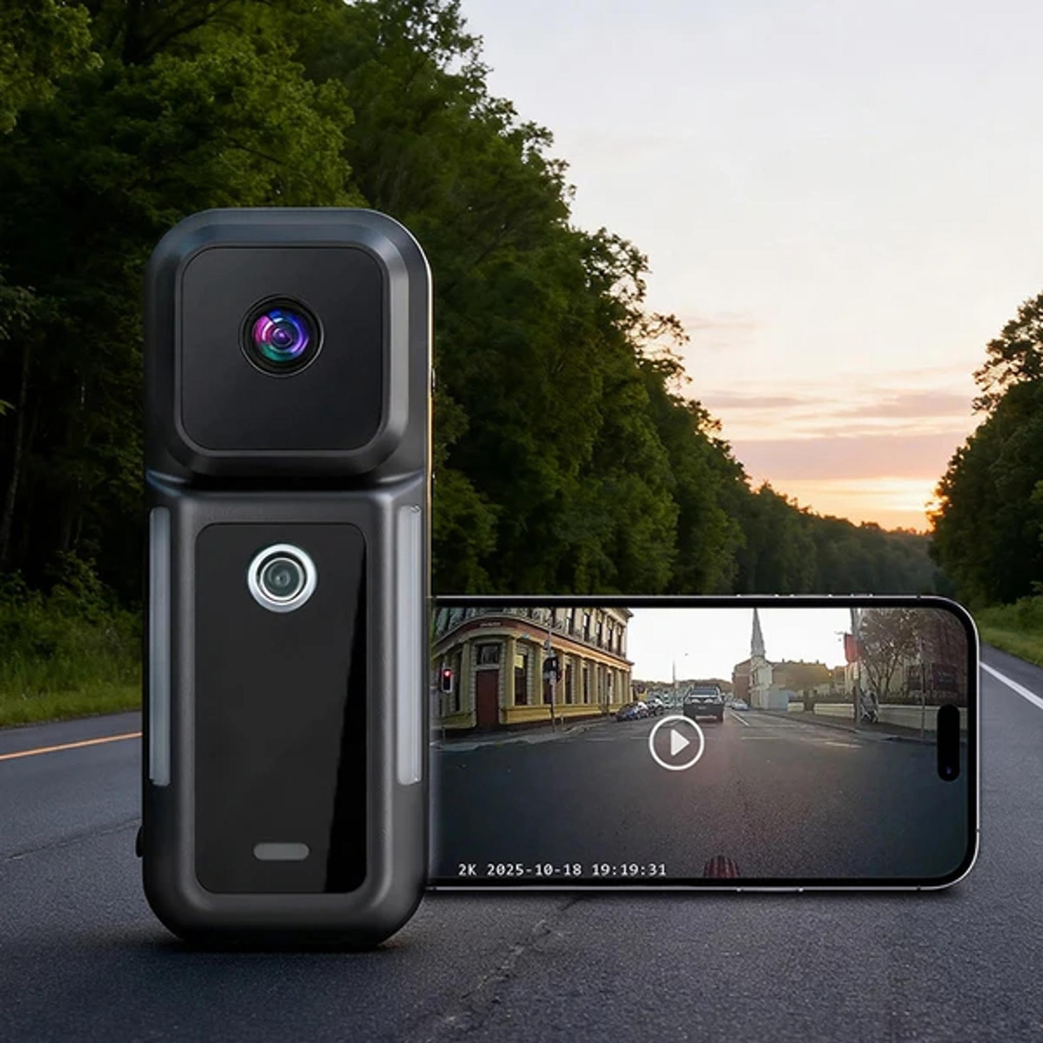 Ravemen NT301 Rear Camera with Smart Brake Light