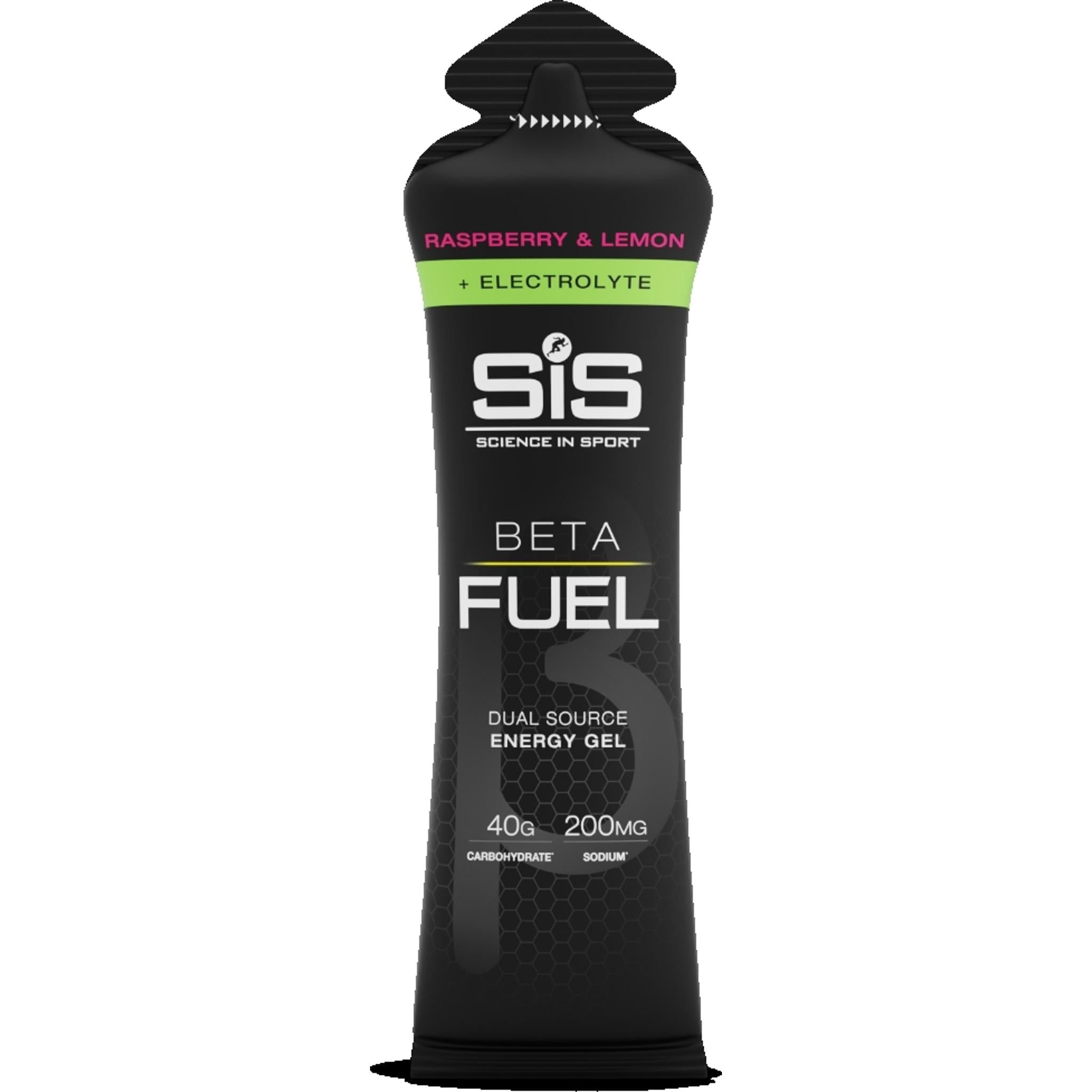 SIS Beta Fuel + Electrolytes Gel 60ml Raspberry & Lemon