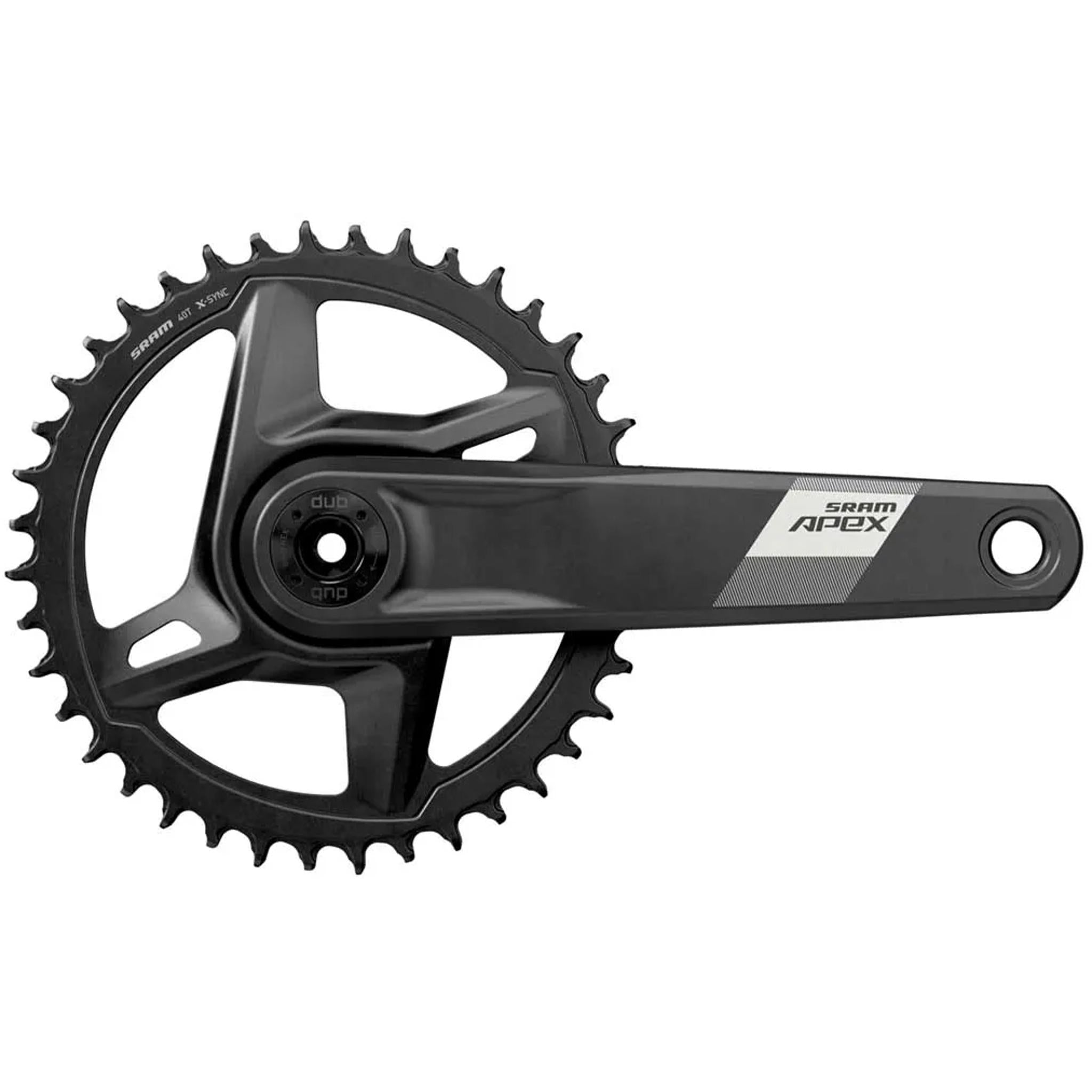 SRAM Apex 1x Wide D1 DUB 12-Speed Road Crankset