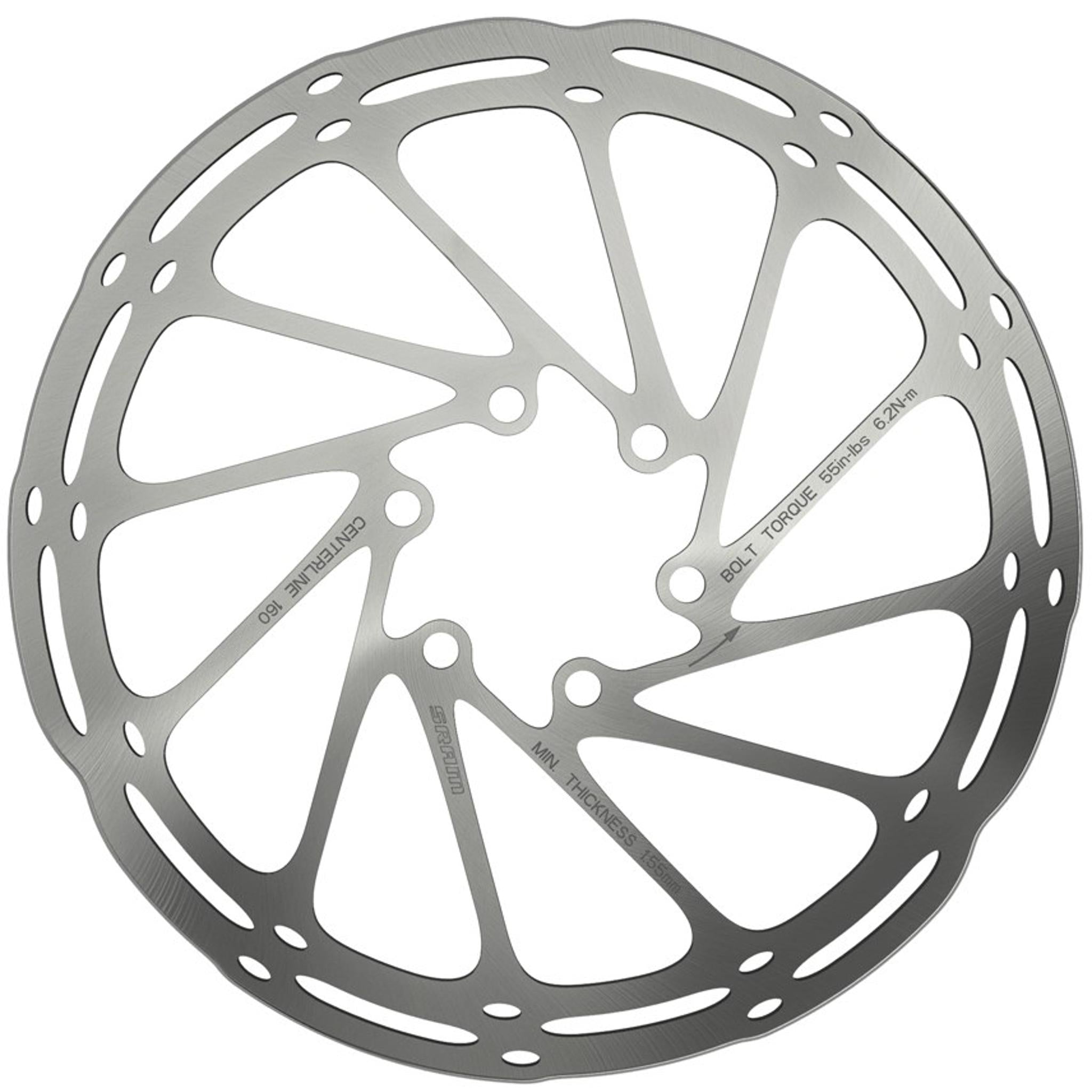 SRAM CenterLine Disc Brake Rotor 220mm 6-Bolt