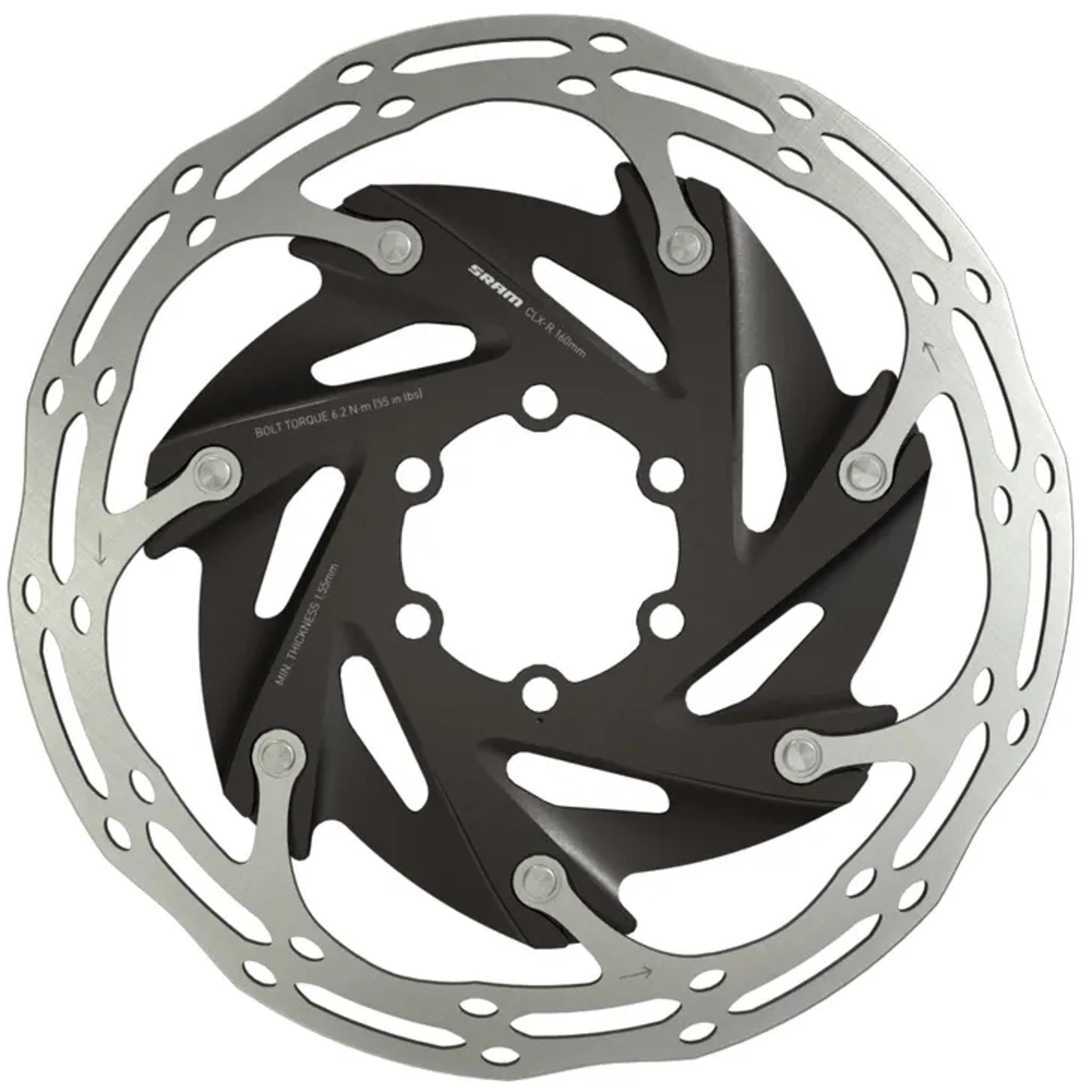 SRAM CenterLine XR Road 2-Piece 6-Bolt Disc Brake Rotor