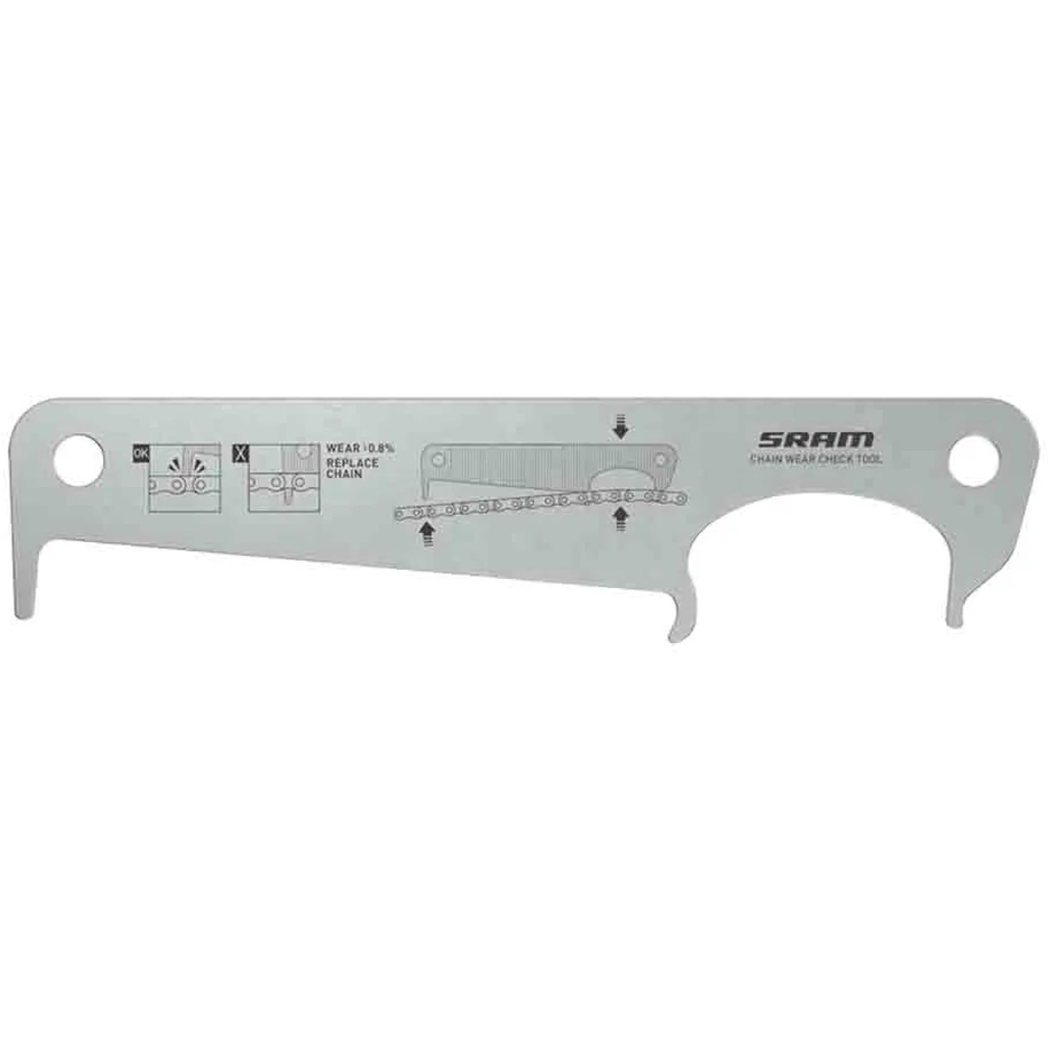 SRAM Chain Wear Check Tool (0.8% Wear Chains)