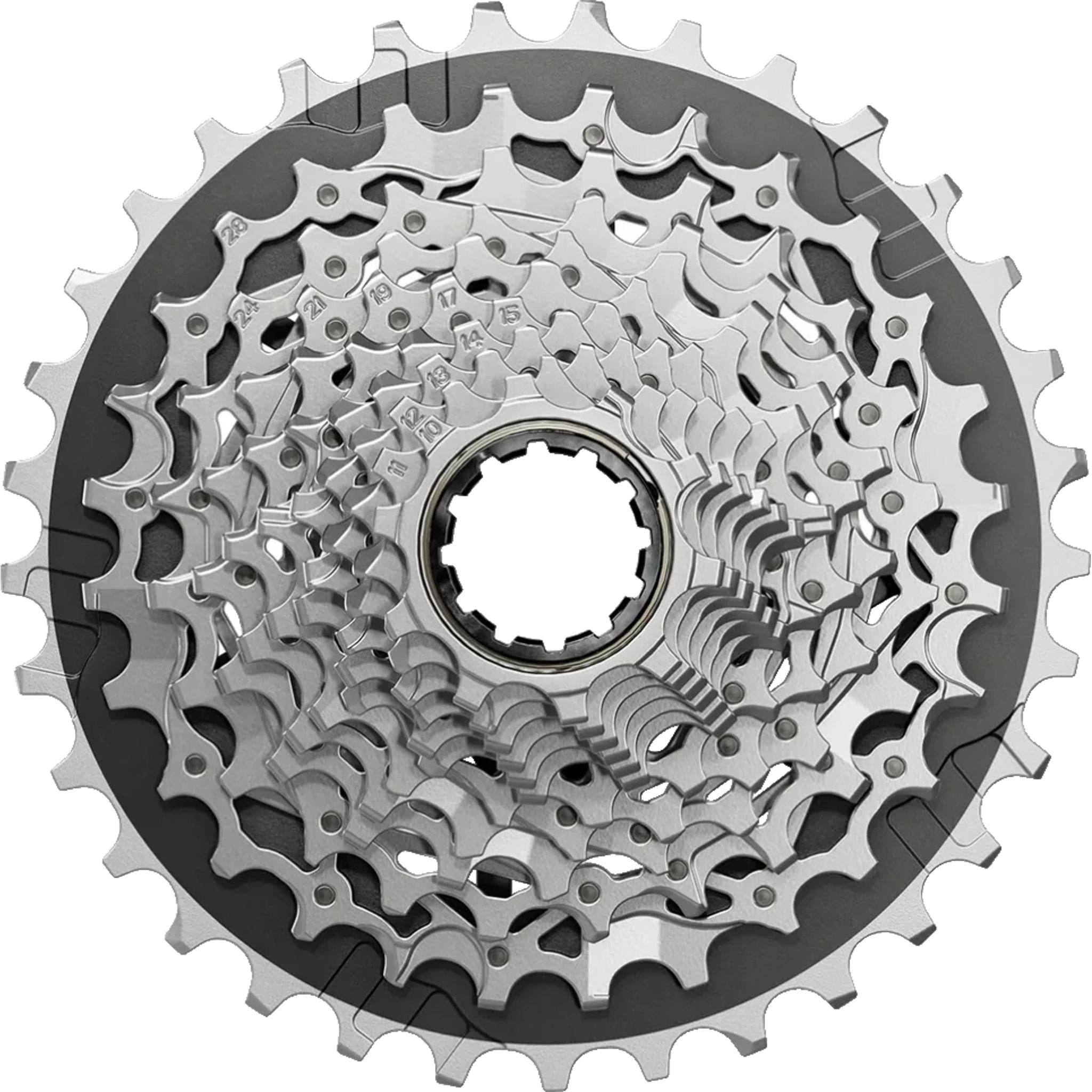 SRAM Force AXS E1 XG-1270 12-Speed Road Cassette 10-36T Silver