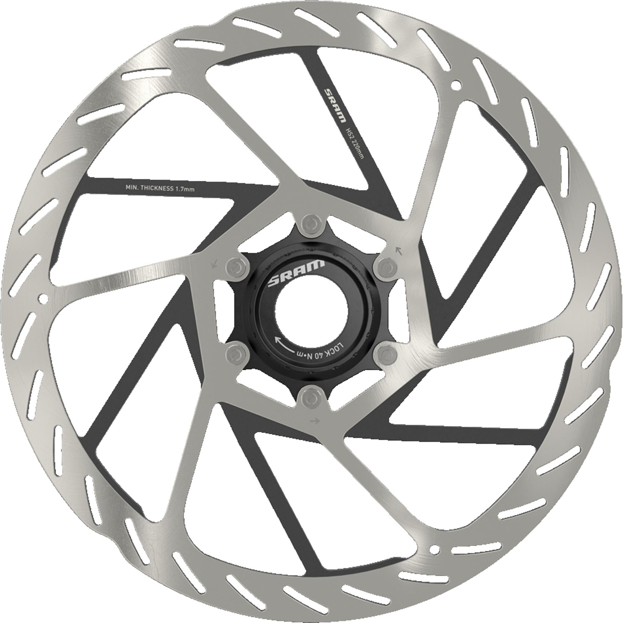 SRAM HS2 Disc Brake Rotor 220mm 6-Bolt
