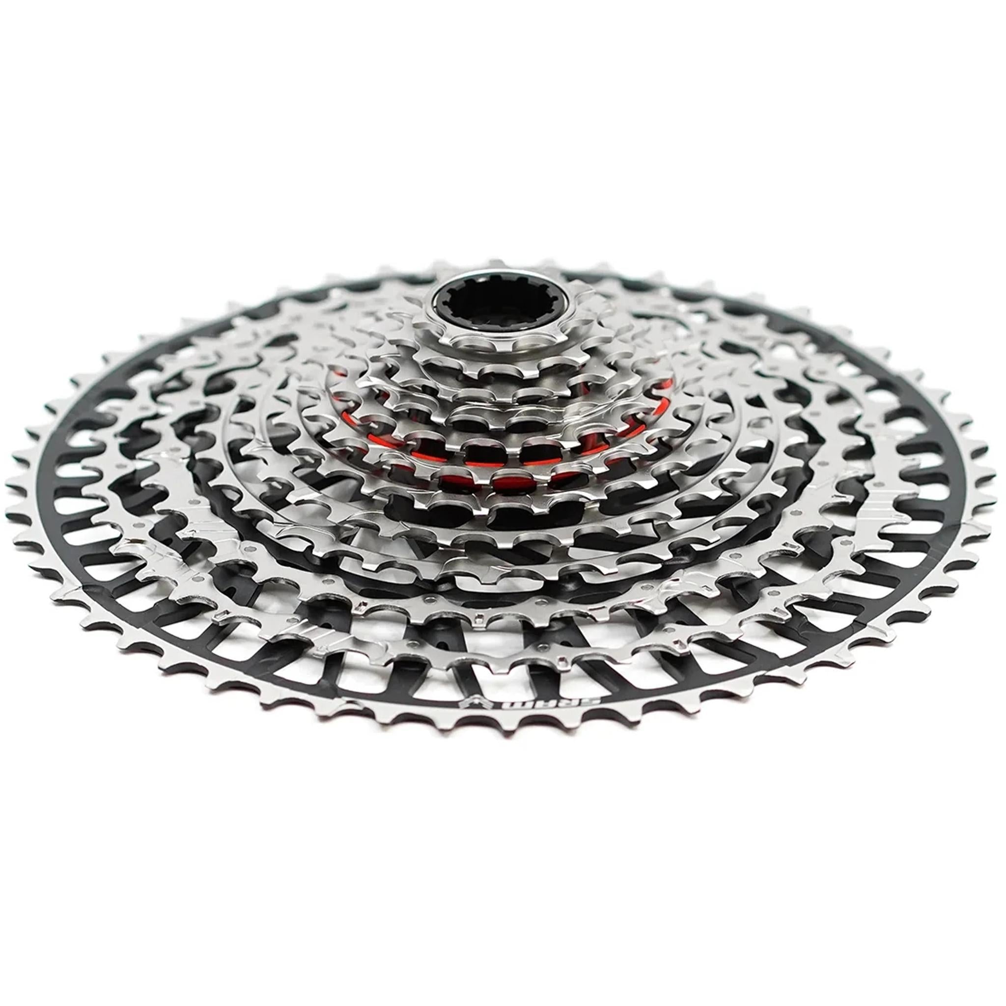 SRAM XX Eagle XS-1297 T-Type 12-Speed MTB Cassette 10-52T Silver/Black