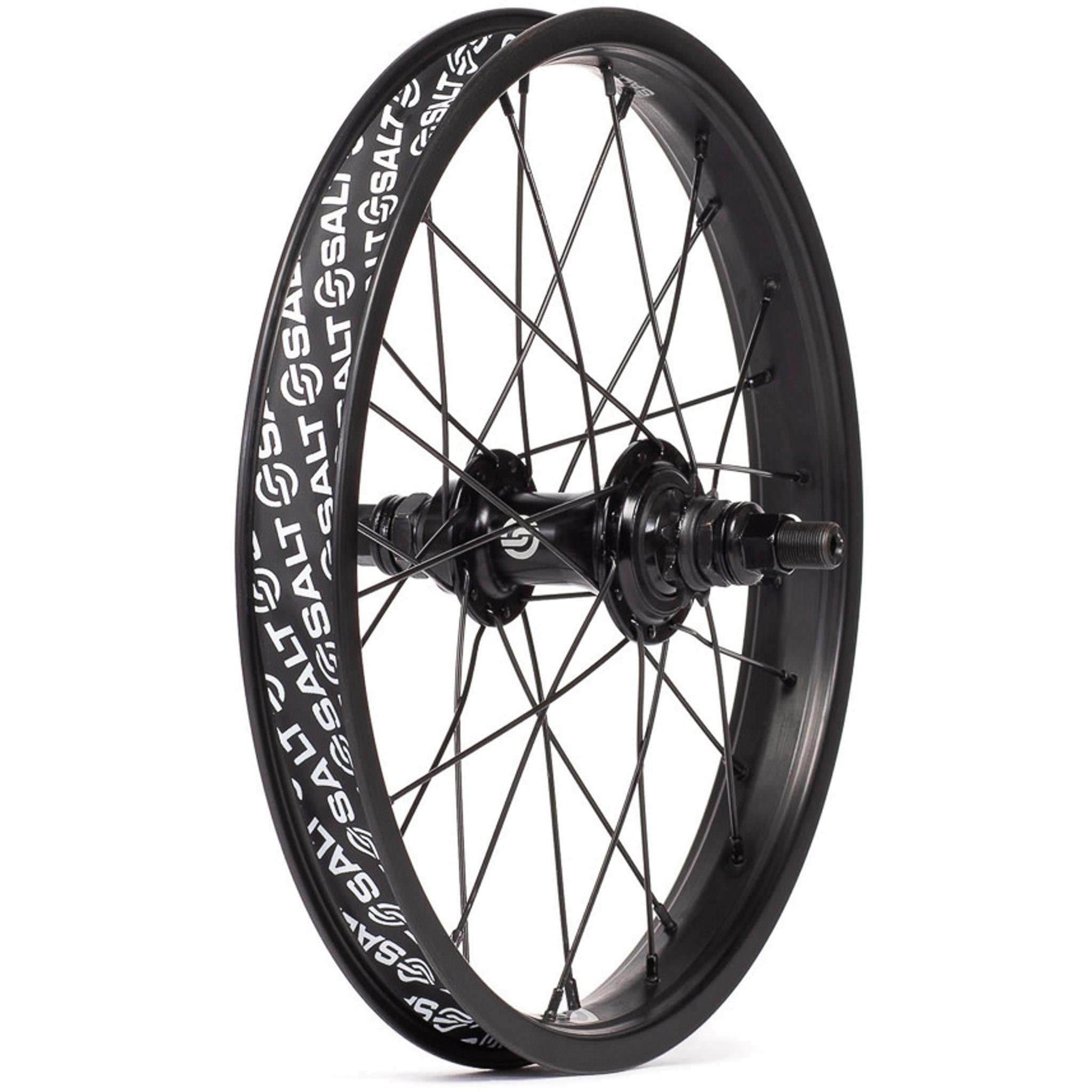 Salt Rookie Cassette 16'' Rear Wheel 9T 14mm 28H Black