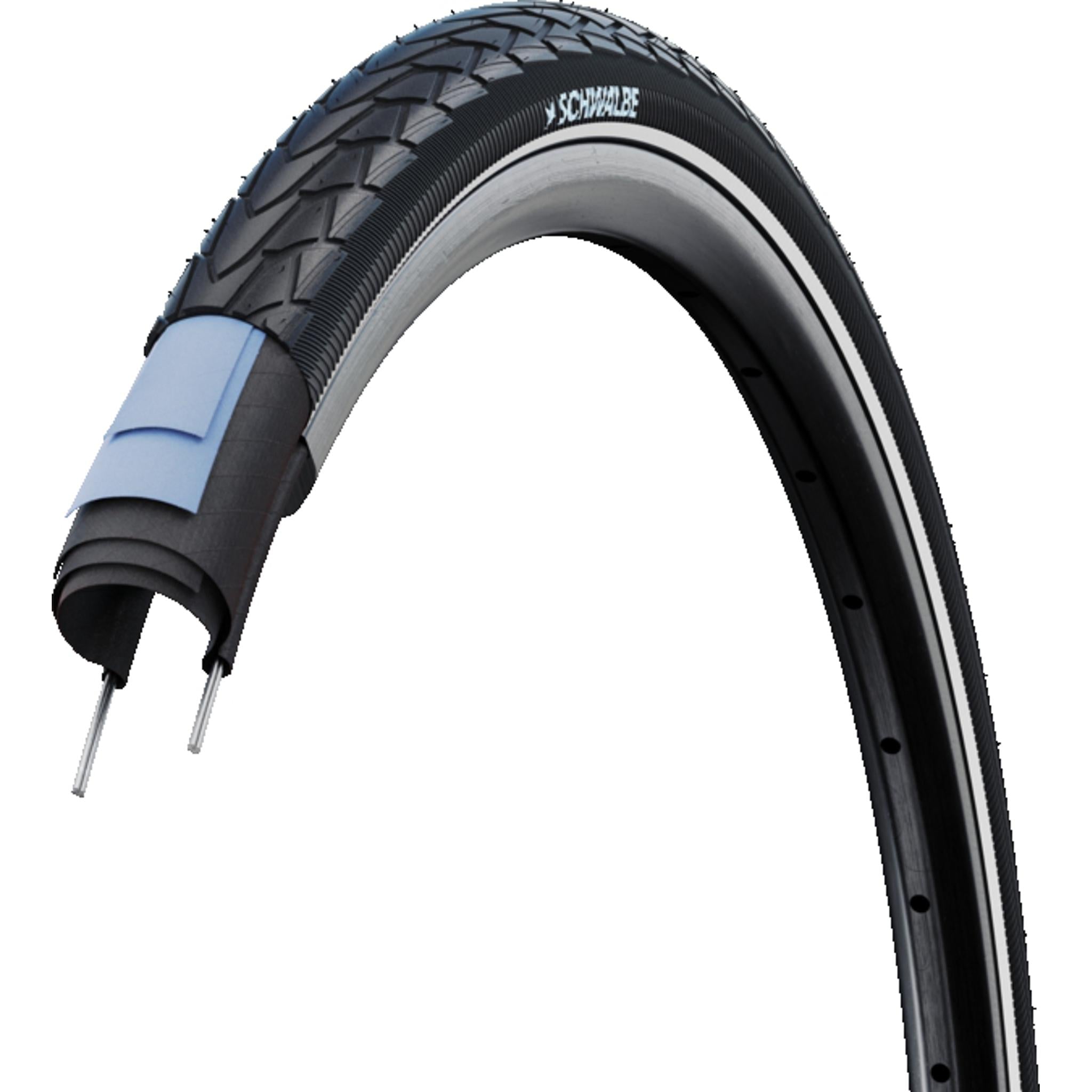 Schwalbe Marathon Speedgrip E-25 Reflective Sidewall Kids Tyre 18x1.5''