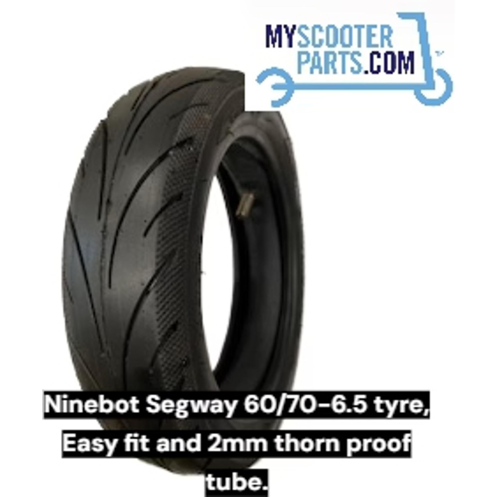 Segway Ninebot Max Scooter Tyre 60/70-6.5 and Thorn-Proof Tube 2mm