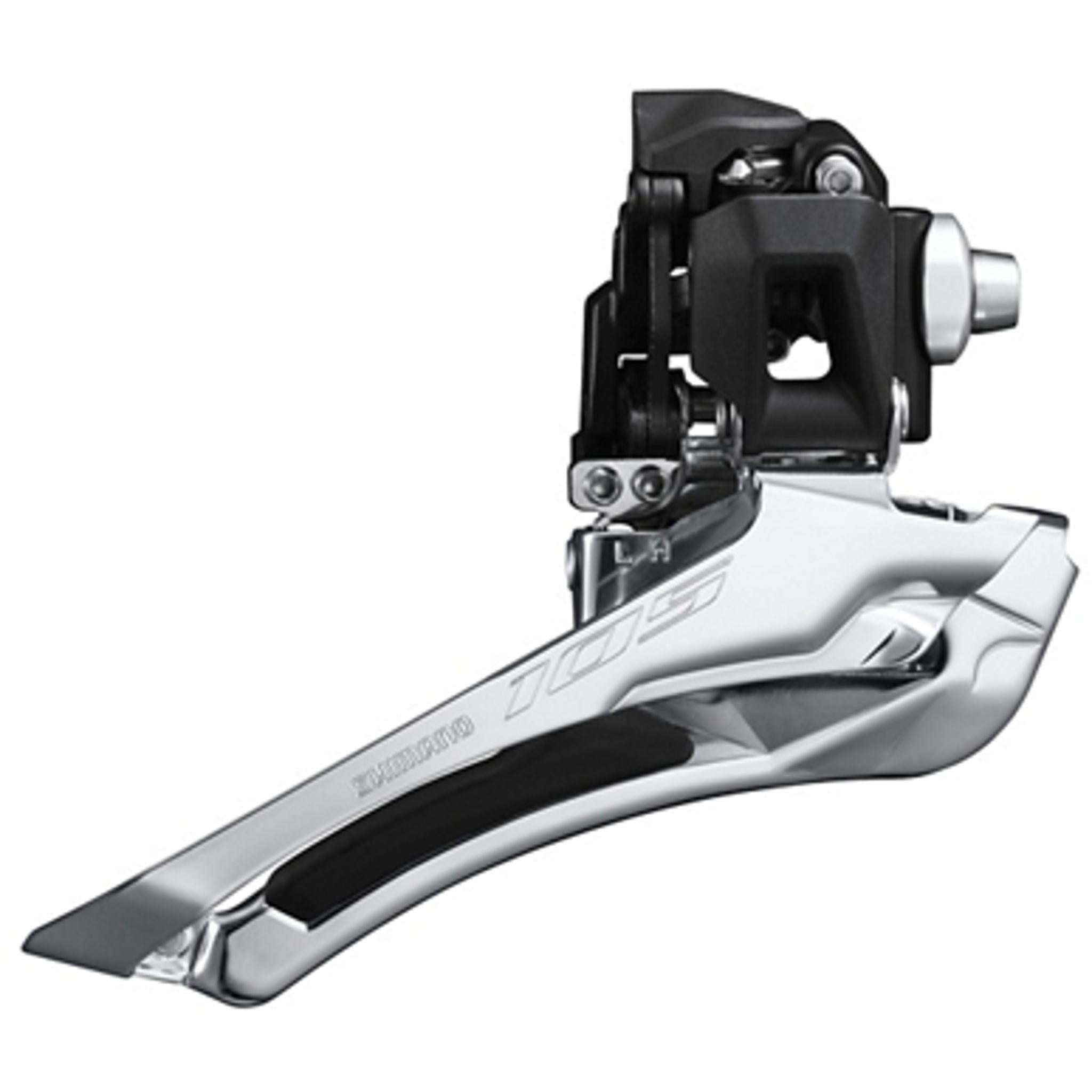 Shimano 105 FD-R7100-F 2x12-Speed Road Front Derailleur Black