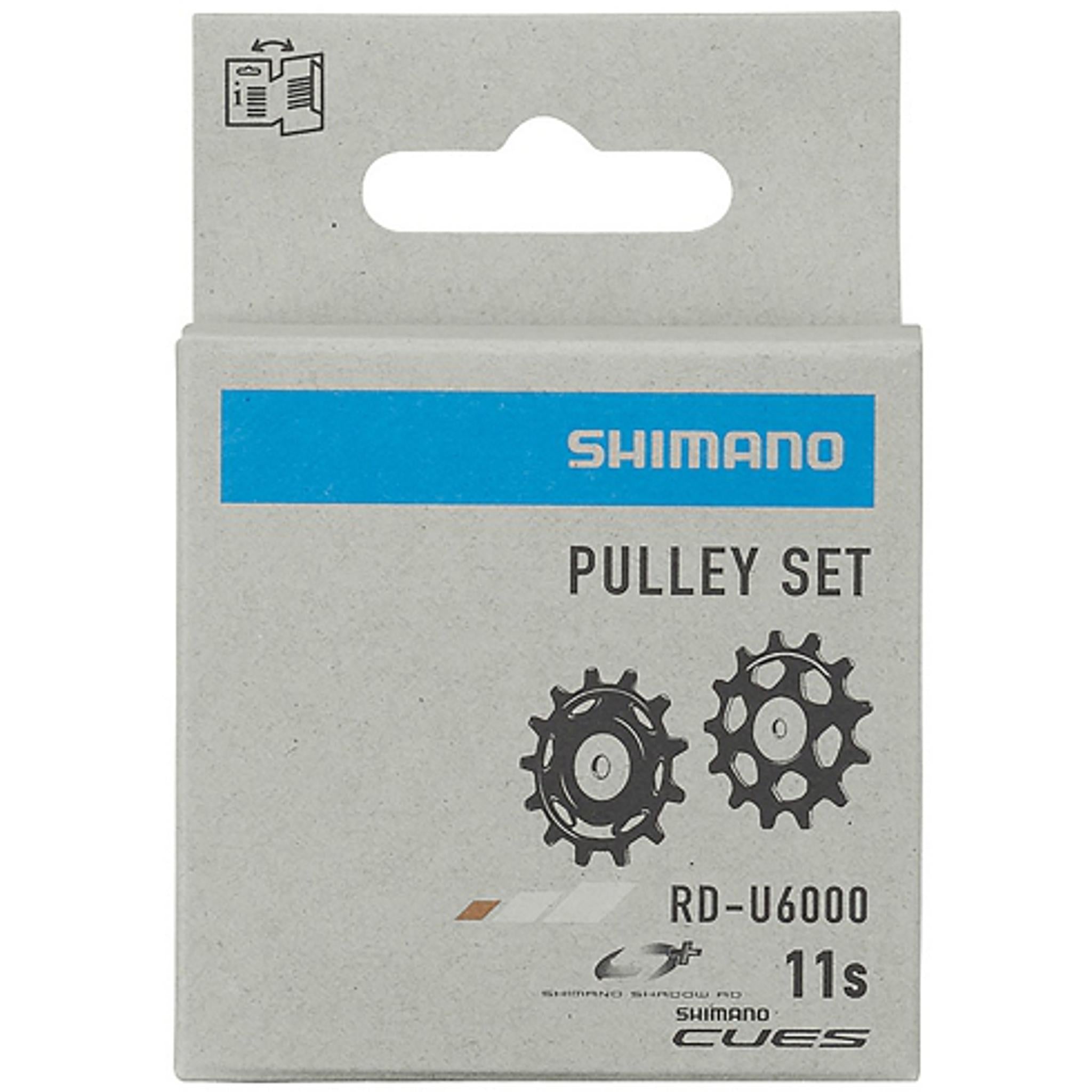 Shimano CUES 9/10/11-Speed Pulley Set for RD-U6000 Black