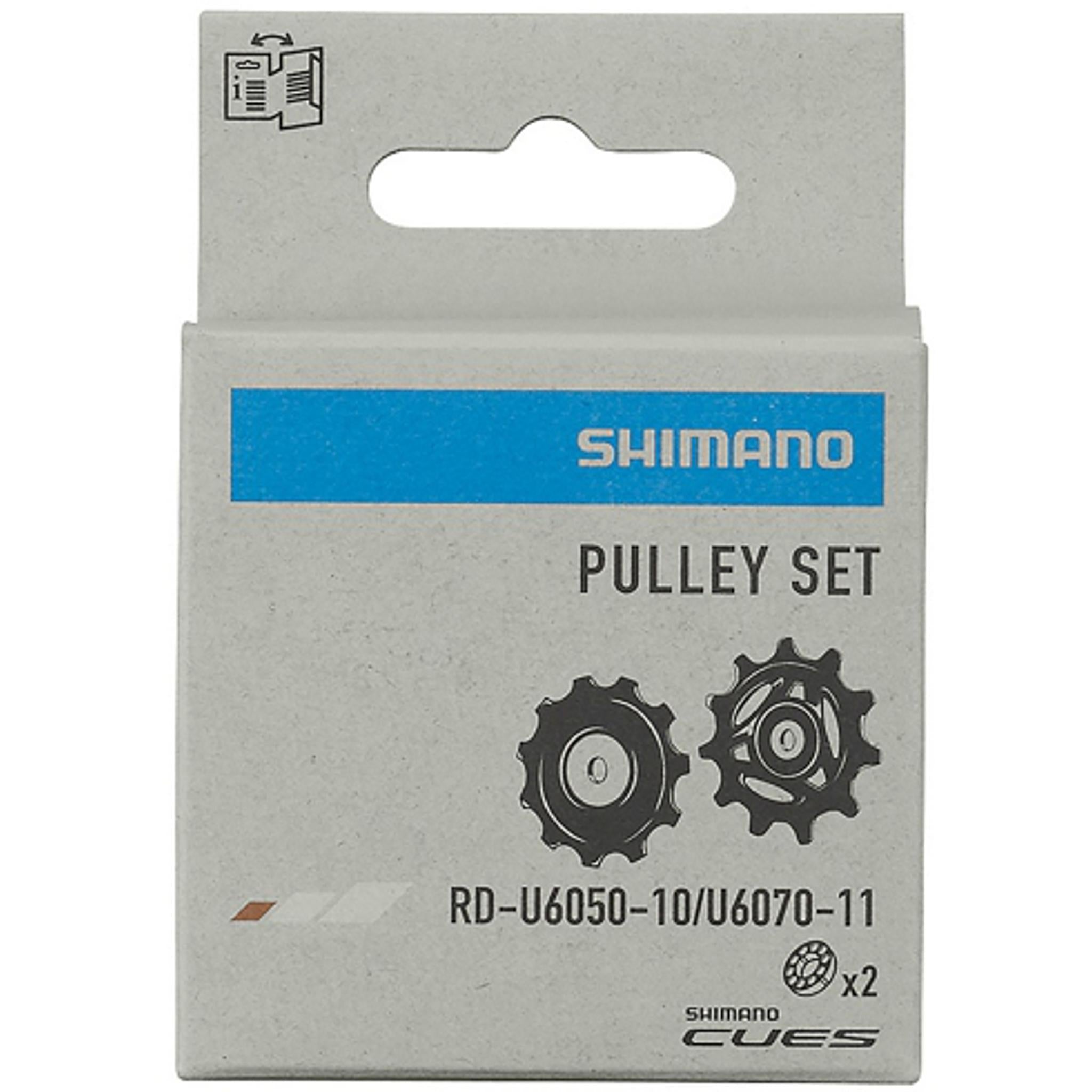 Shimano CUES Di2 10/11-Speed Pulley Set for RD-U6050 Black