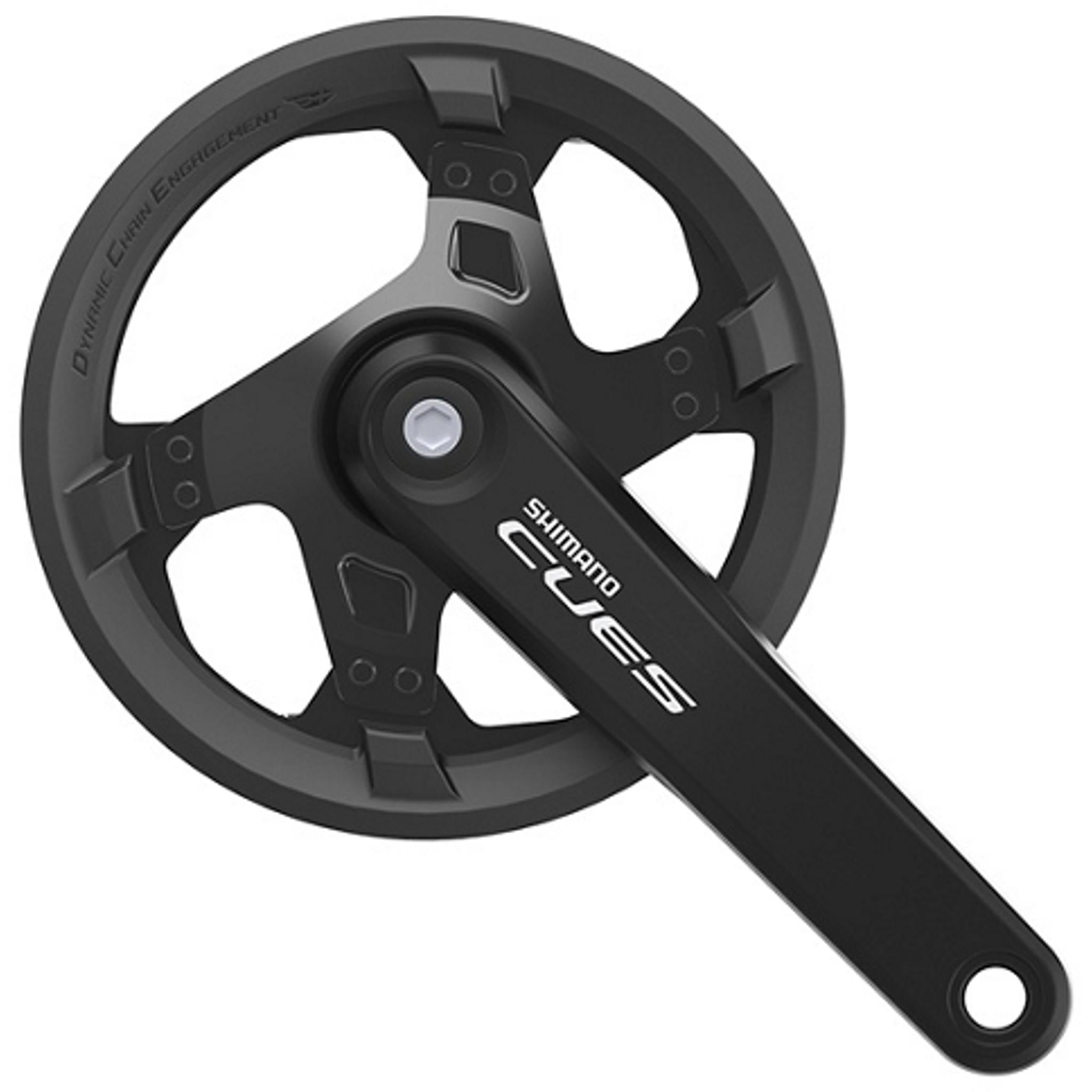Shimano CUES FC-U4000-1 Square Taper 1x9/10/11-Speed Hybrid Crankset