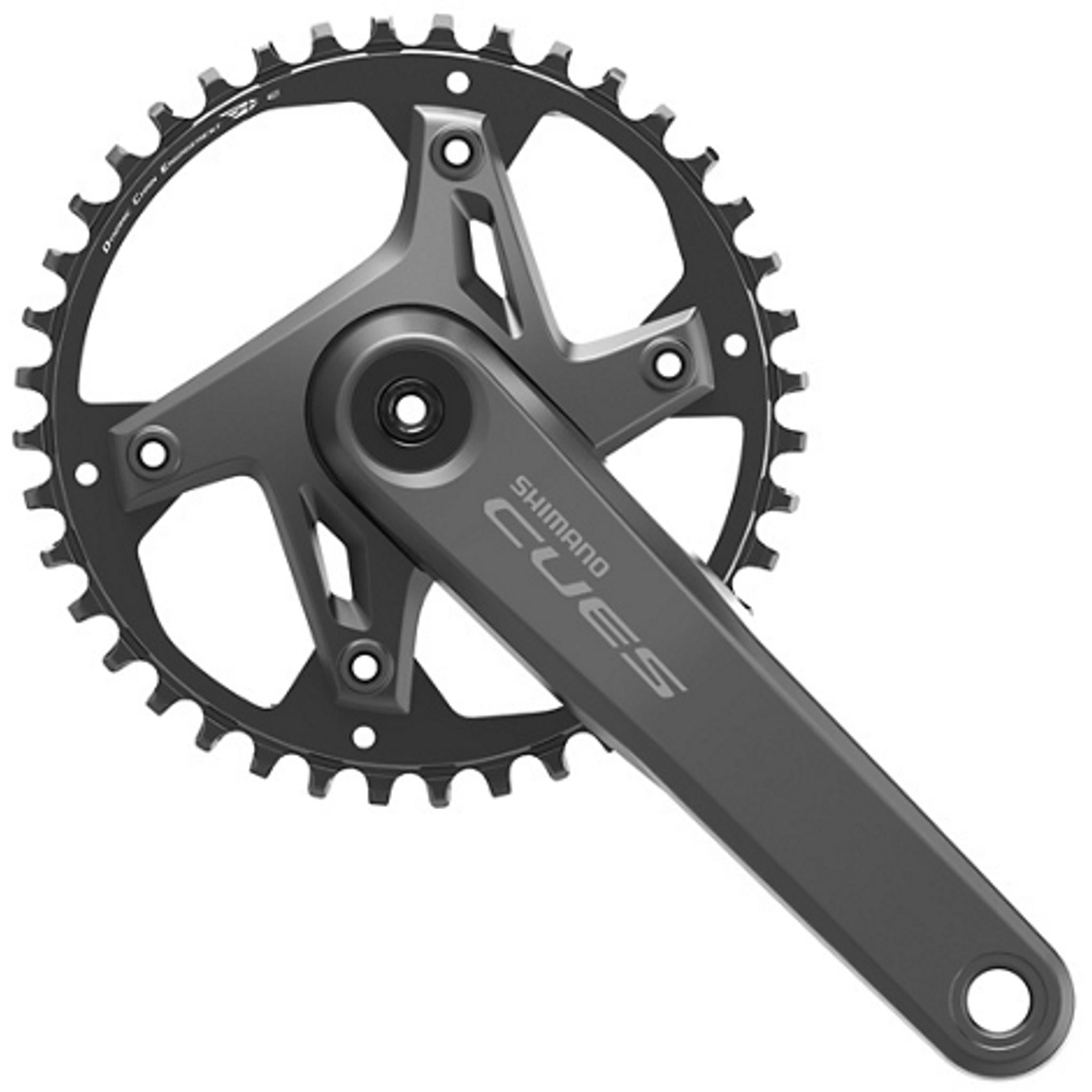 Shimano CUES FC-U6000-1 2-Piece 1x9/10/11-Speed Crankset 40T 170mm