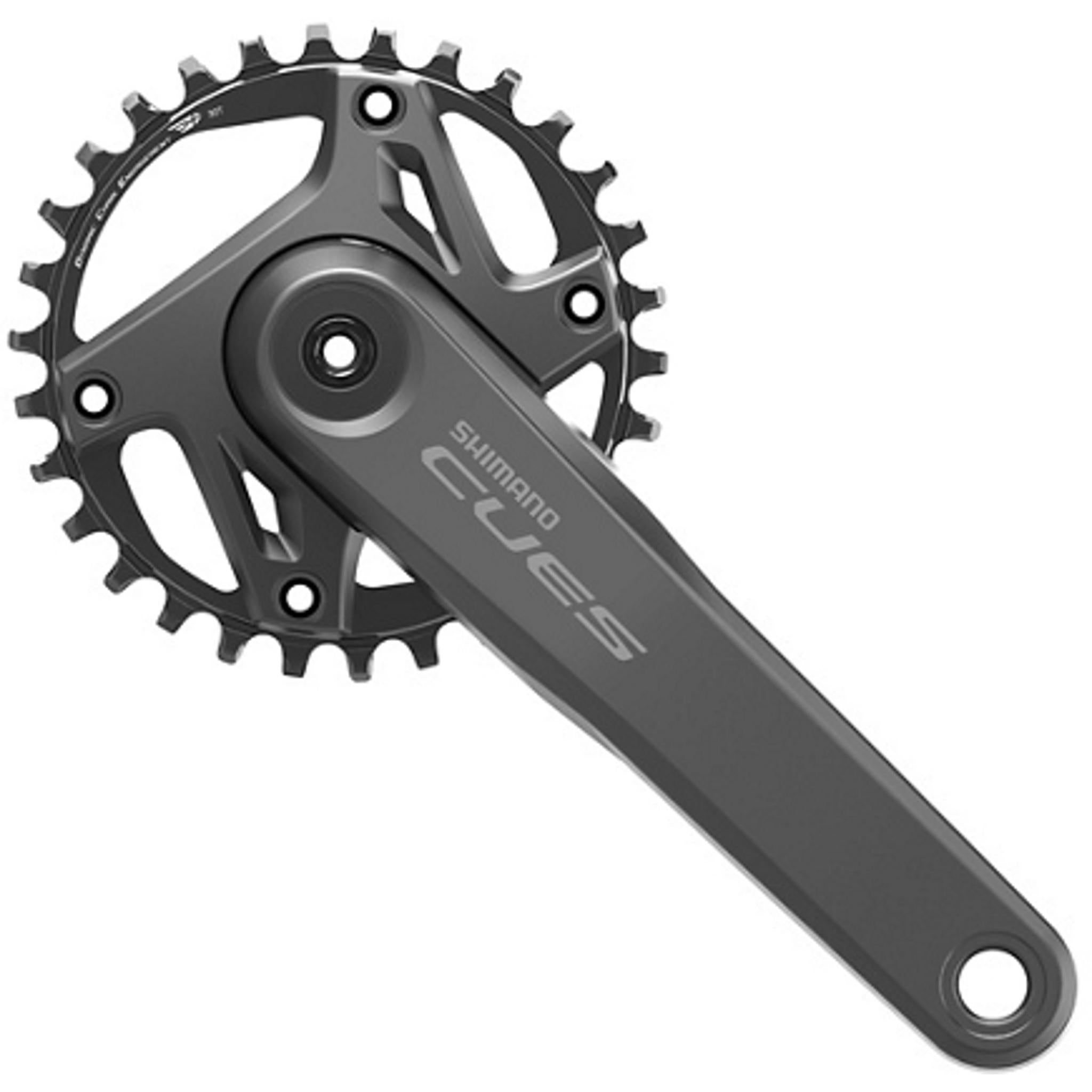Shimano CUES U6000 Recreational/Hybrid Crankset 175mm 30T