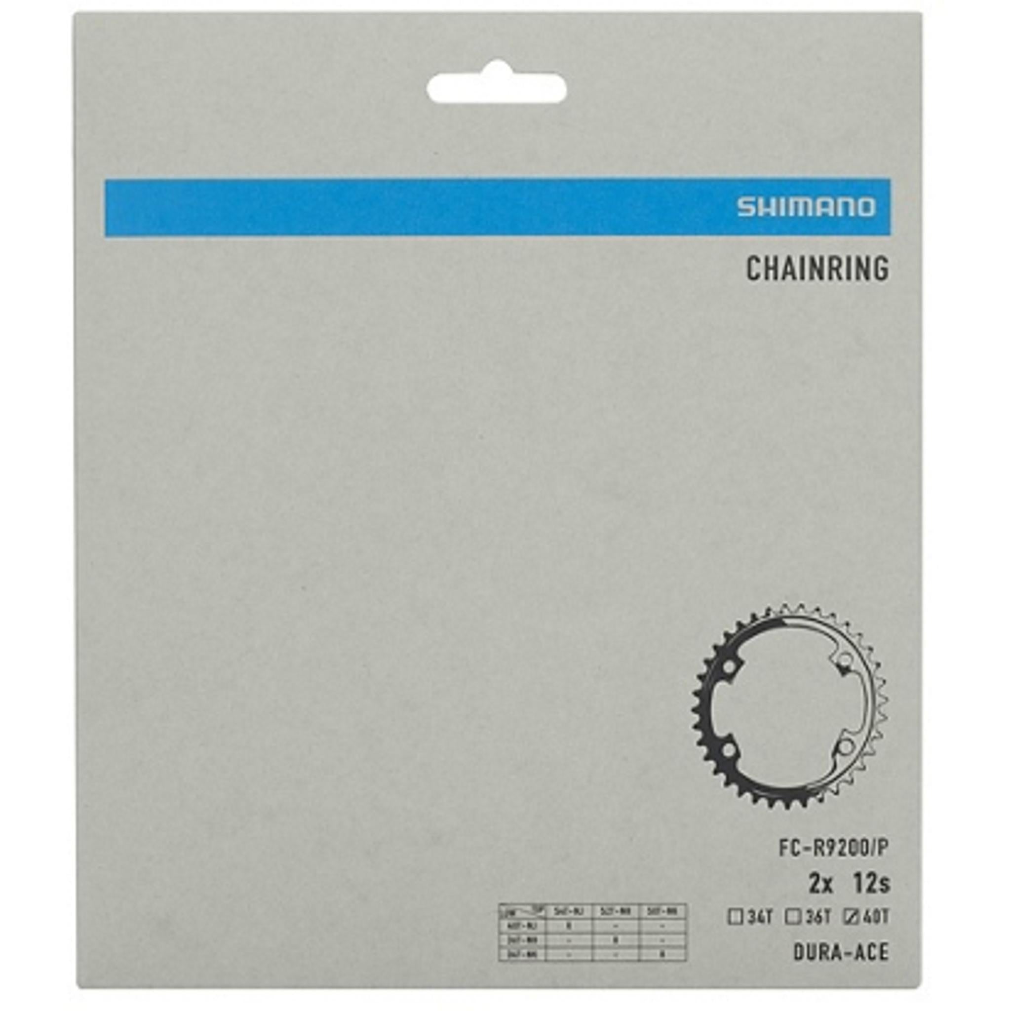 Shimano Dura-Ace FC-R9200/P 12-Speed Inner MTB Chainring 40T