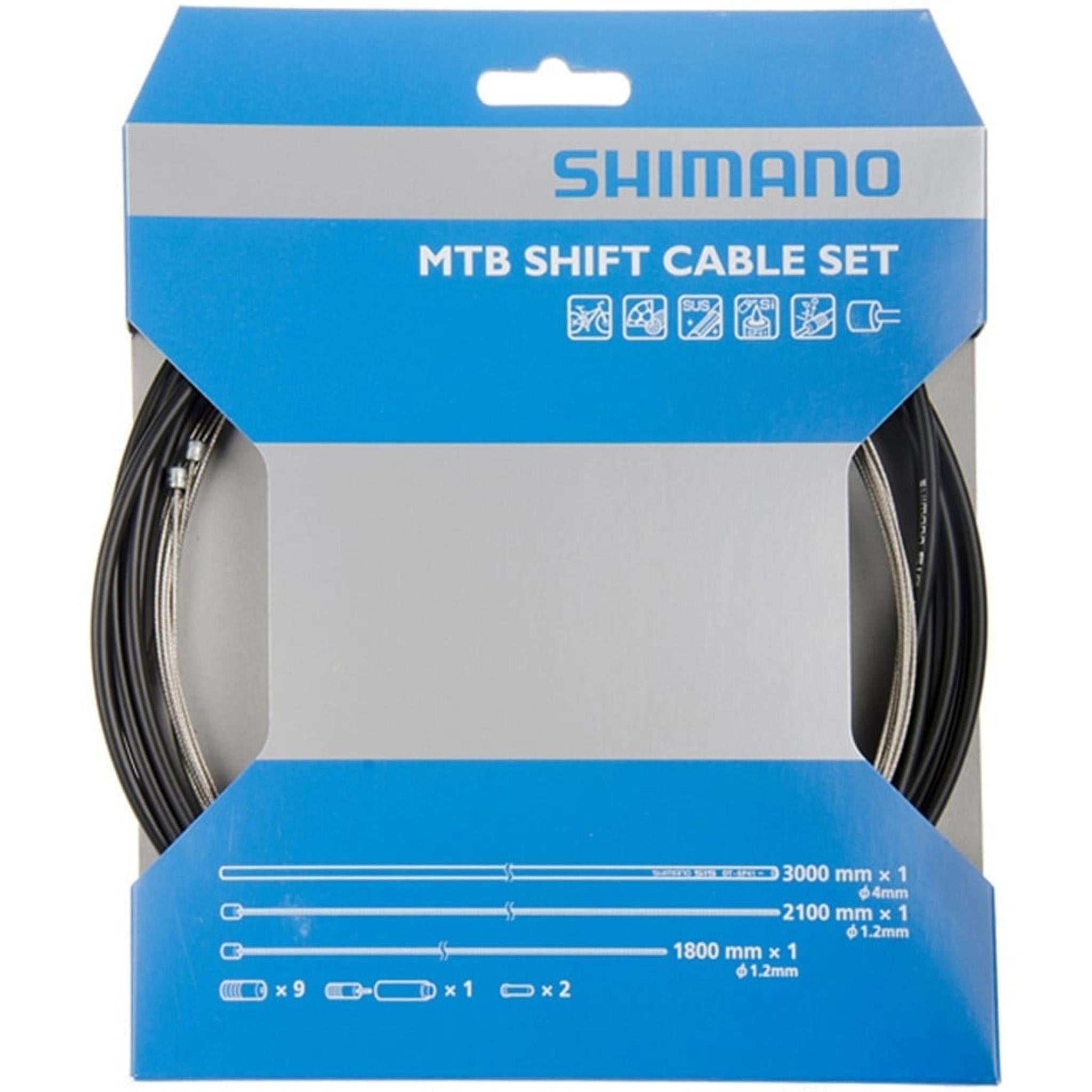 Shimano OT-SP41 Stainless MTB Shift Cable Set w/ Sealed Caps