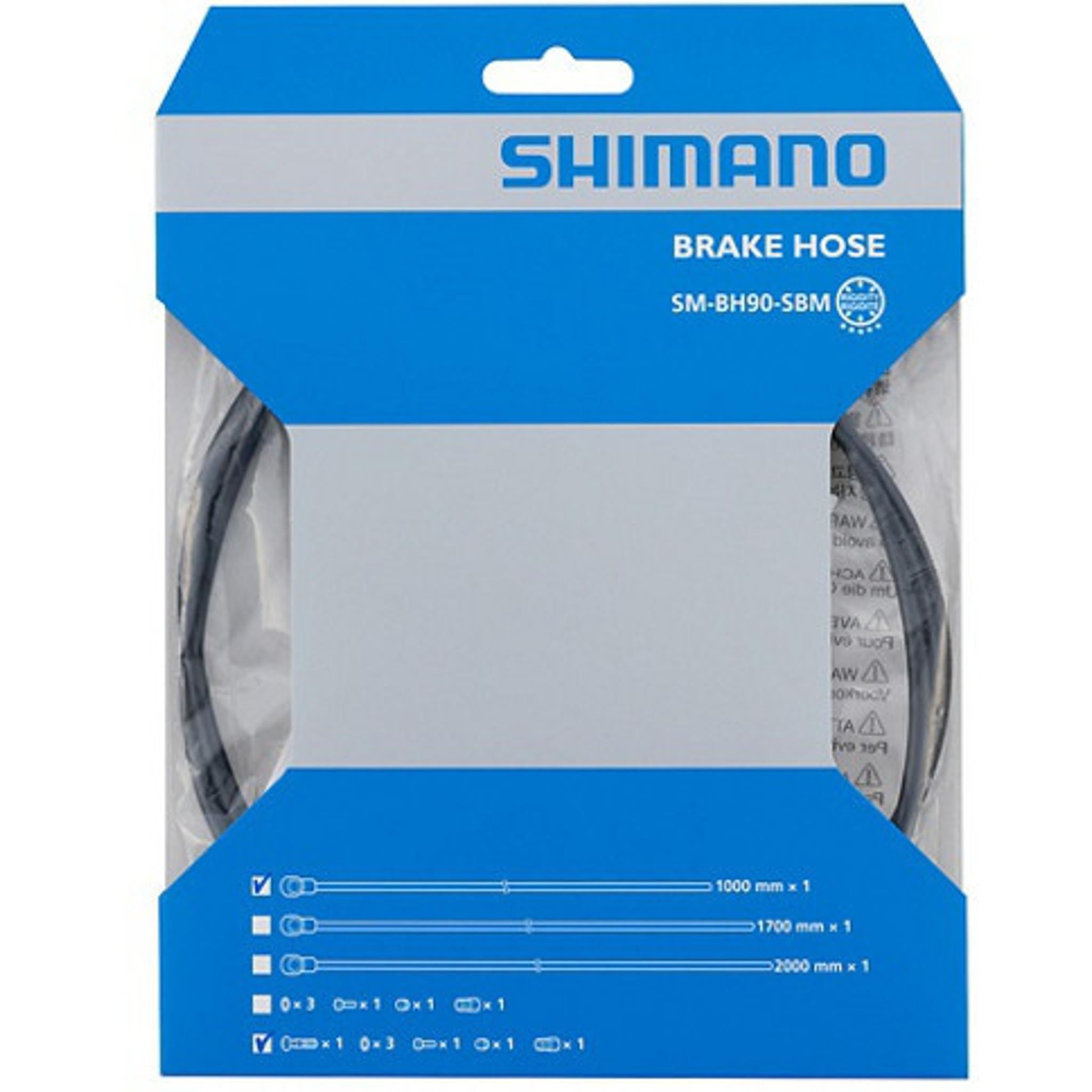 Shimano SM-BH90-SBM Banjo Hydraulic Disc Brake Hose 1000mm Black