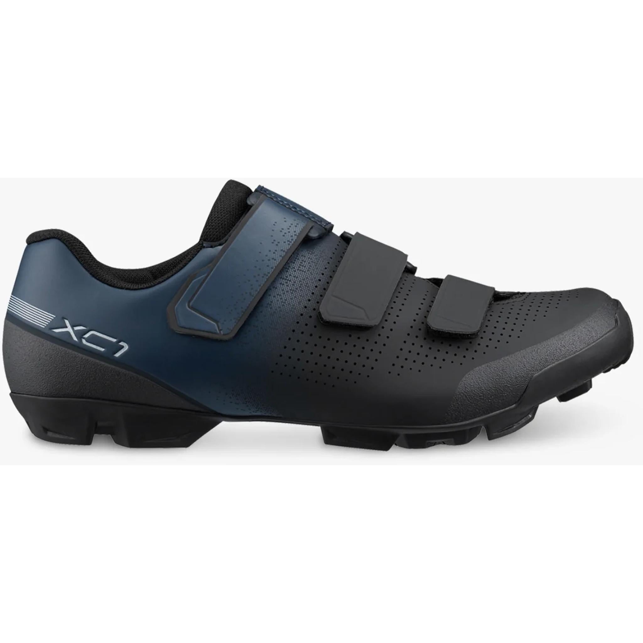 Shimano XC102 Womens MTB Shoes Black/Blue 2025