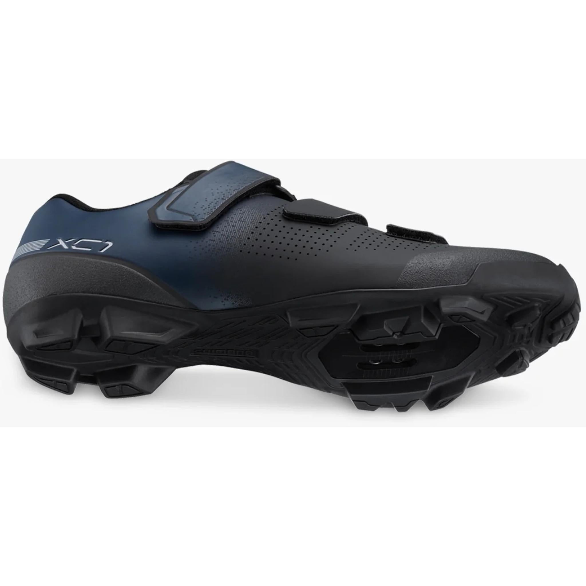 Shimano XC102 Womens MTB Shoes Black/Blue 2025