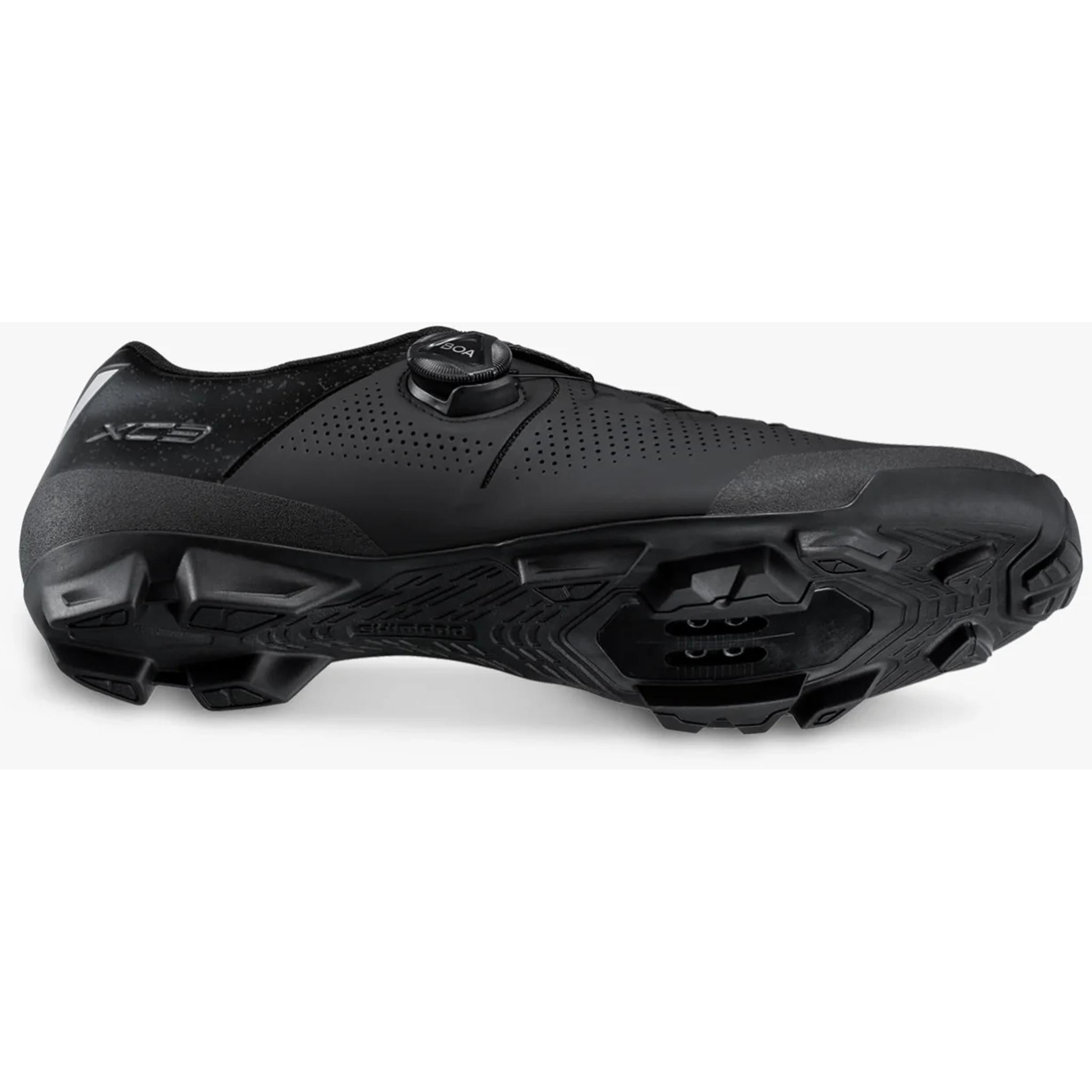 Shimano XC302 Mens MTB Shoes Black 2025 – 99 Bikes
