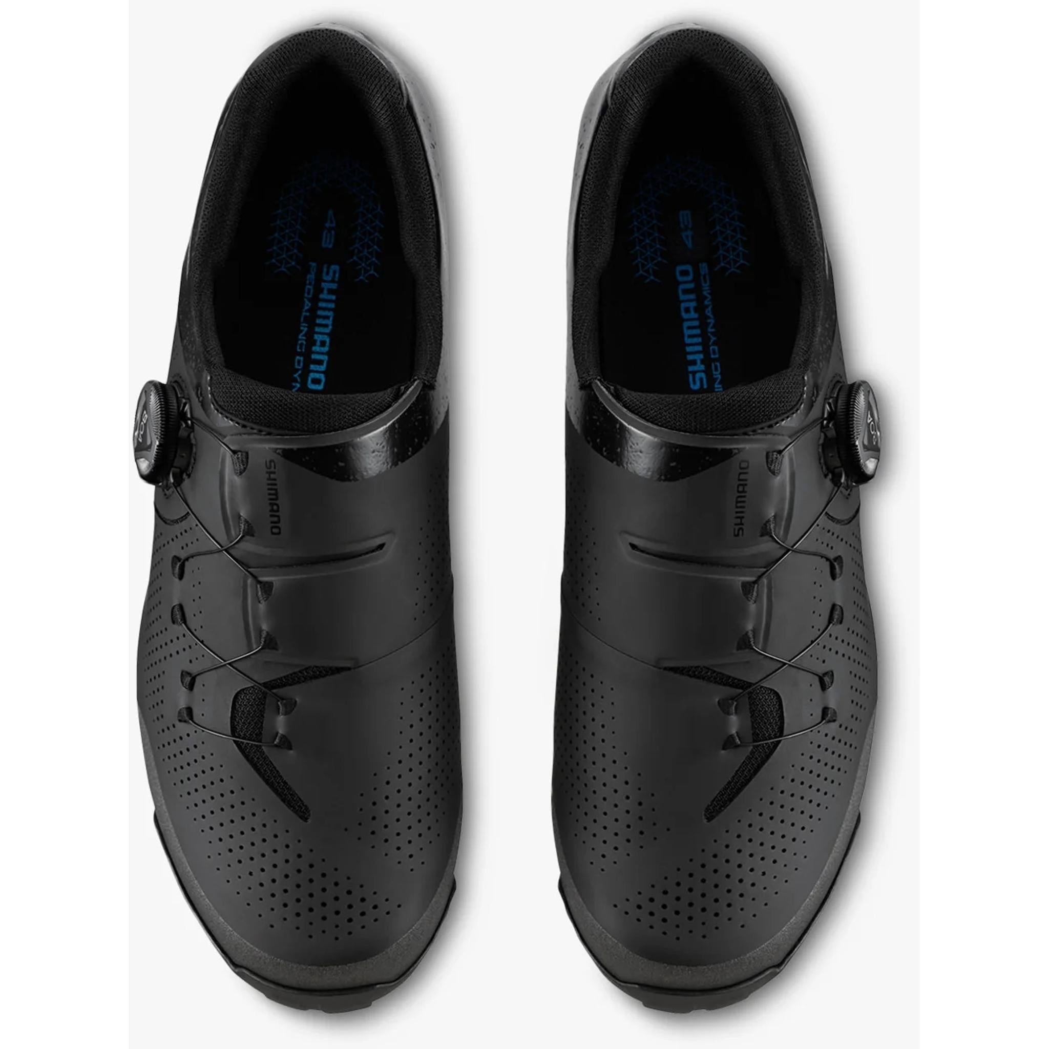 Shimano XC302 Wide Mens MTB Shoes Black 2025 – 99 Bikes