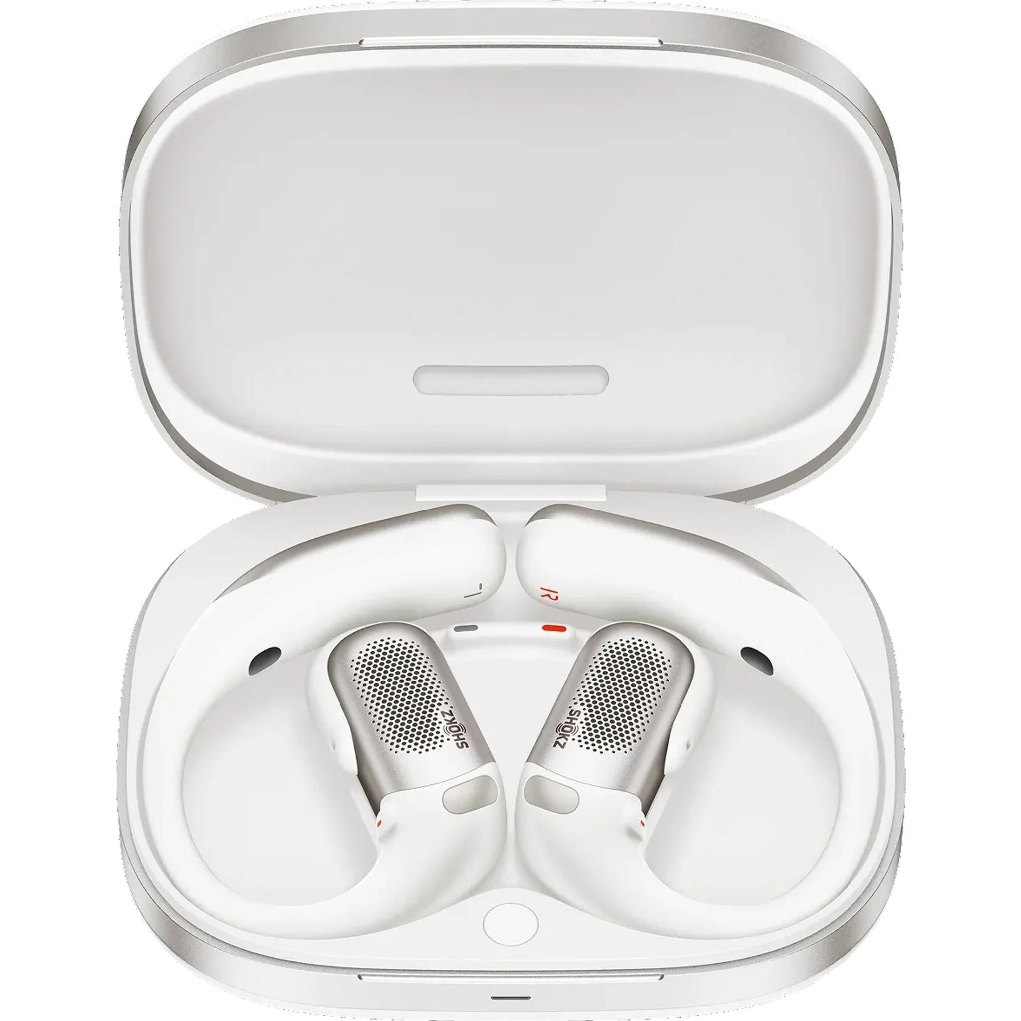 Shokz OpenFit Pro True Wireless Open Earbuds White – 99 Bikes